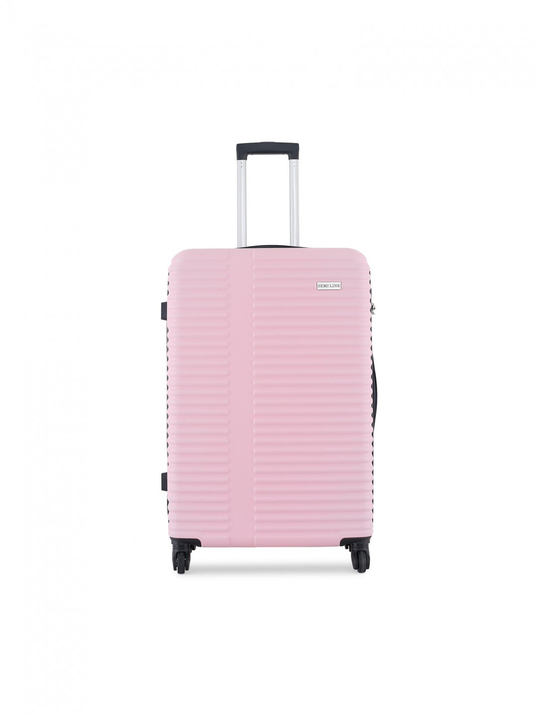 Semi Line Velký kufr T5645-6 Růžová