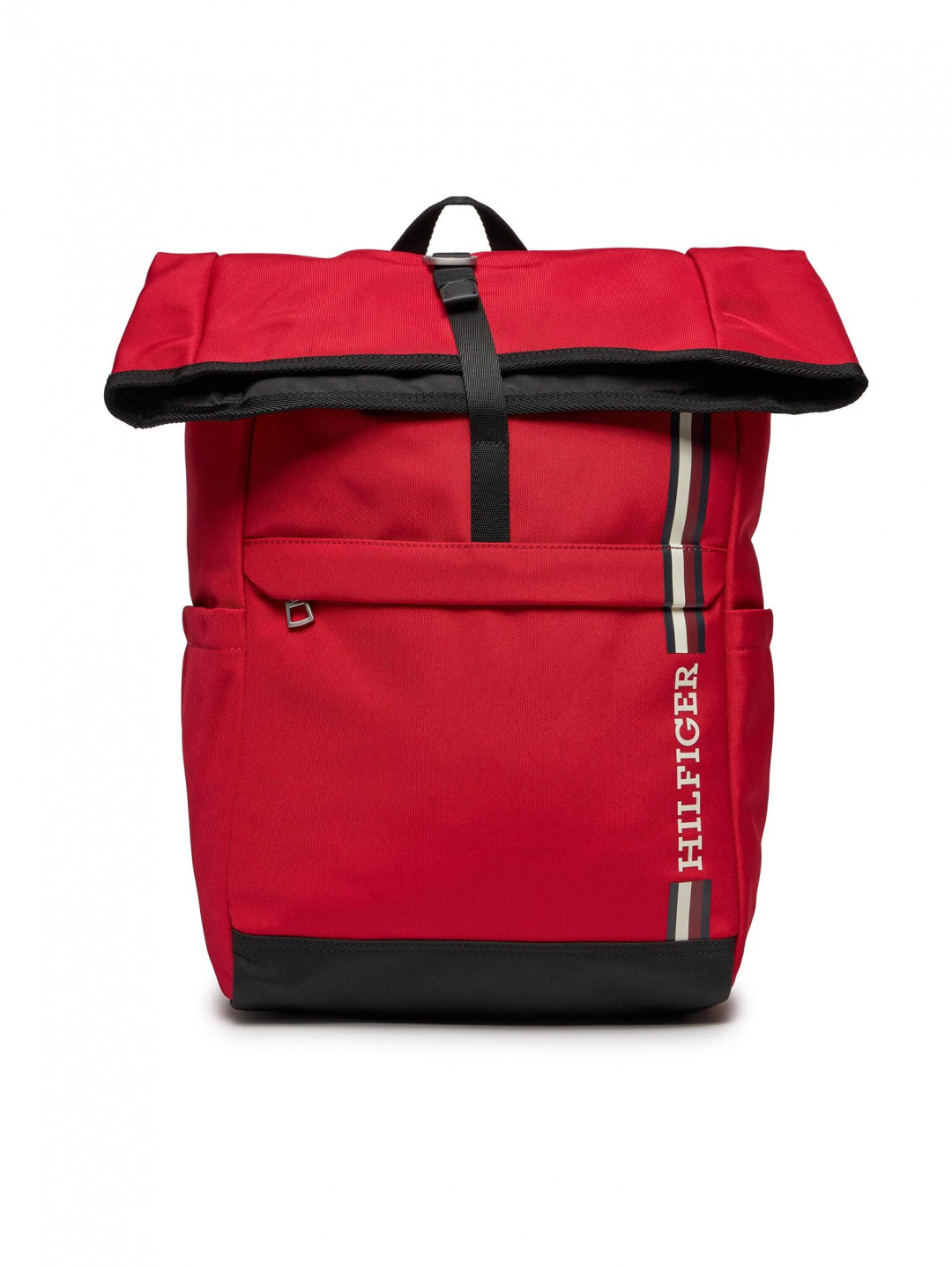 Tommy Hilfiger Batoh Th Monotype Rolltop Backpack AM0AM11792 Červená
