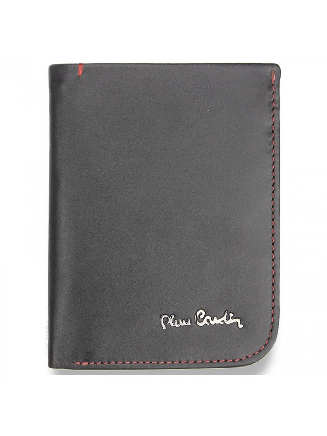 Pánská kožená peněženka Pierre Cardin Viktor – černo-červená