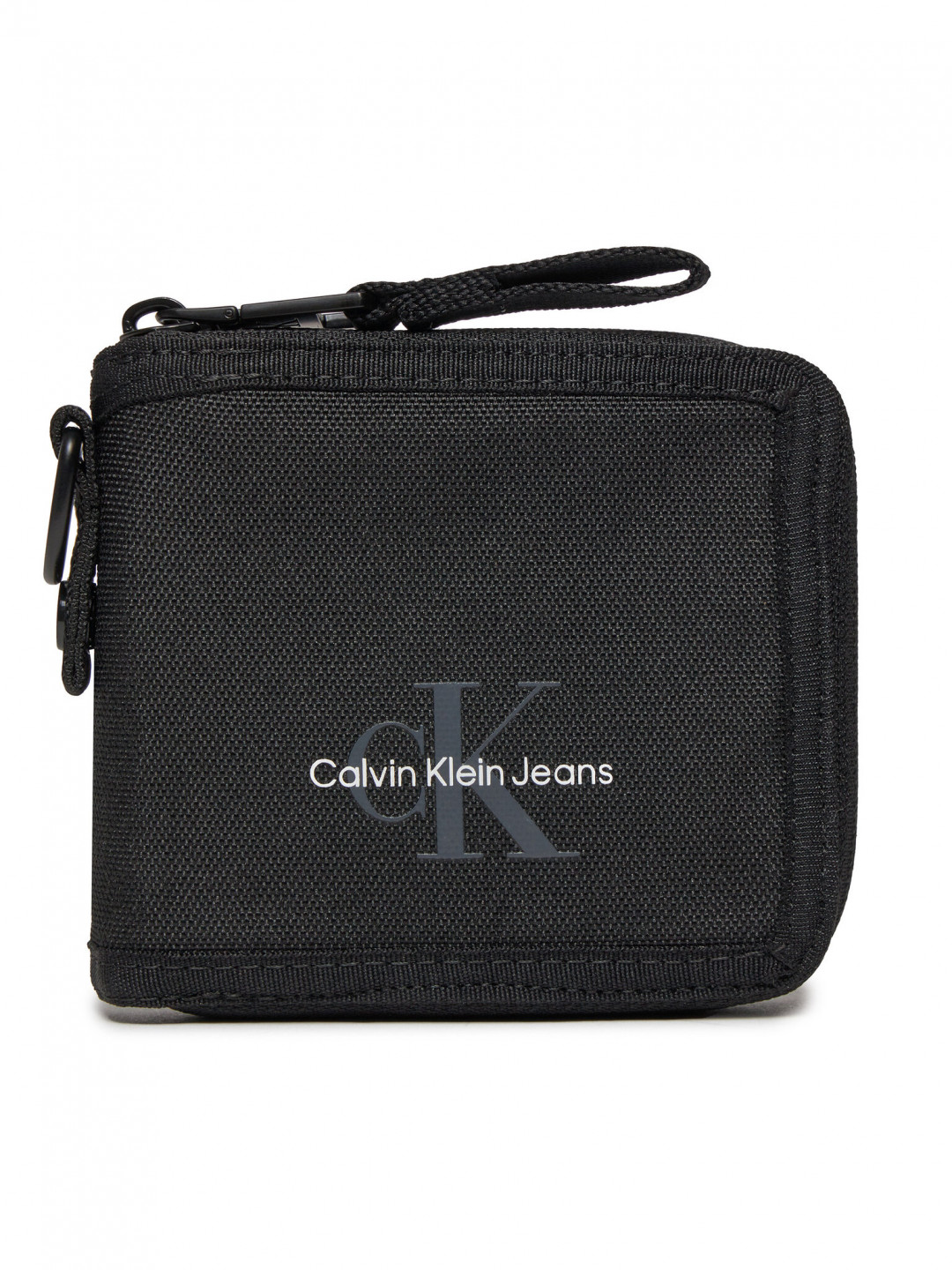 Calvin Klein Jeans Malá pánská peněženka Sport Essentials Compact Zip Ut K50K510774 Černá