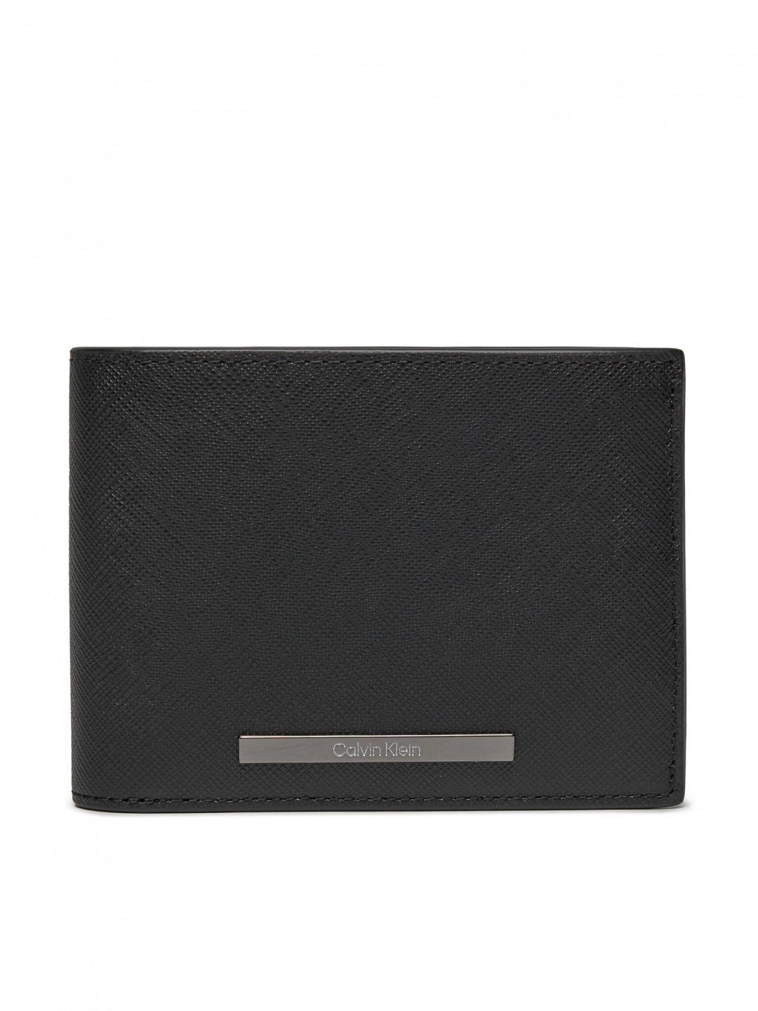 Calvin Klein Velká pánská peněženka Modern Bar Trifold 10Cc W Coin K50K511700 Černá