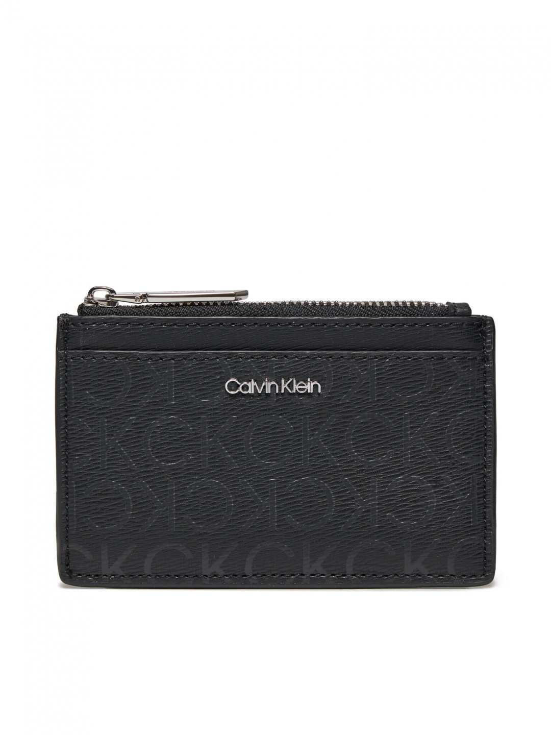 Calvin Klein Malá dámská peněženka Ck Must Lg Cardholder Epi Mono K60K611935 Černá