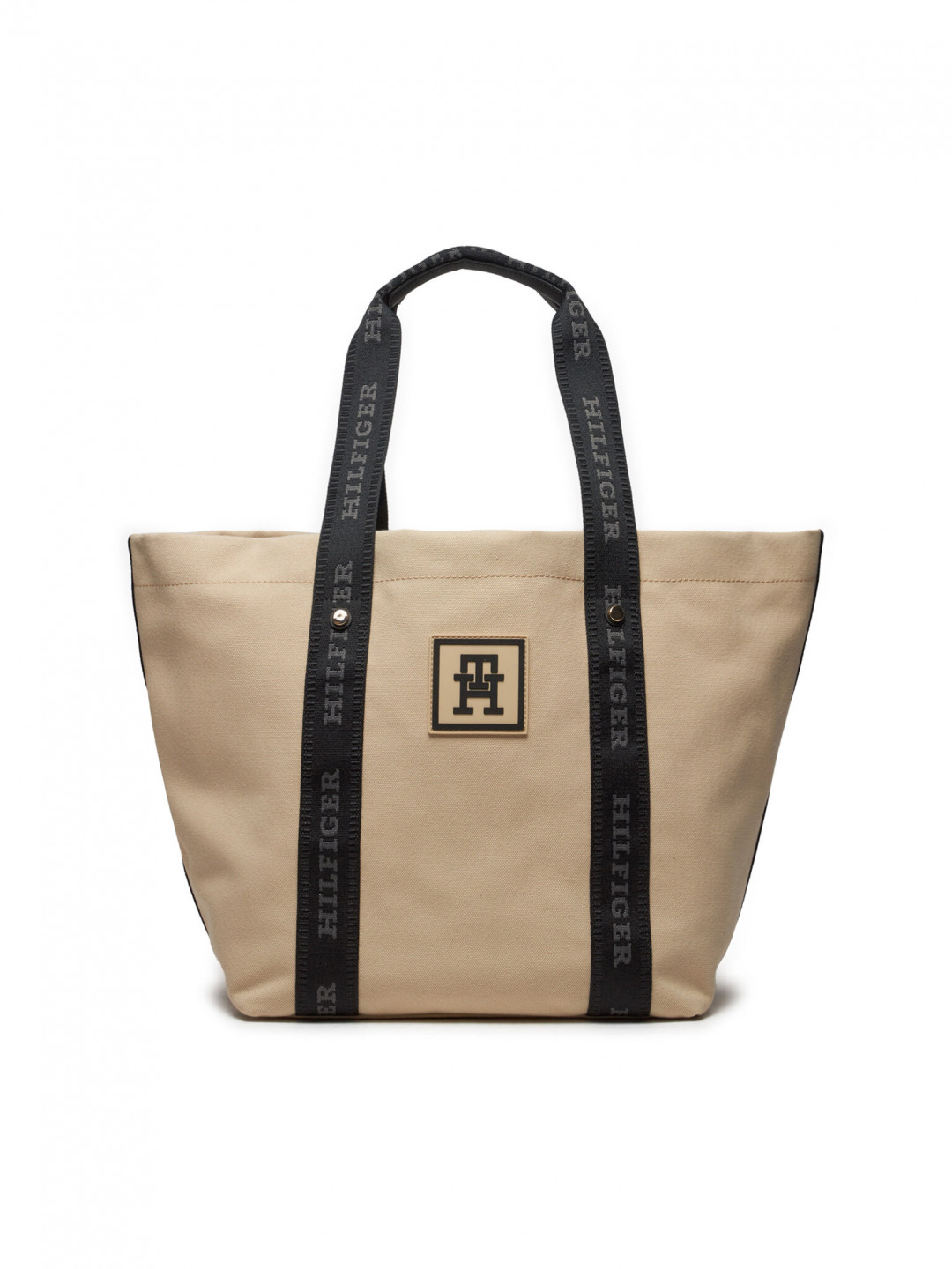 Tommy Hilfiger Kabelka Th Sport Luxe Tote AW0AW15732 Bílá