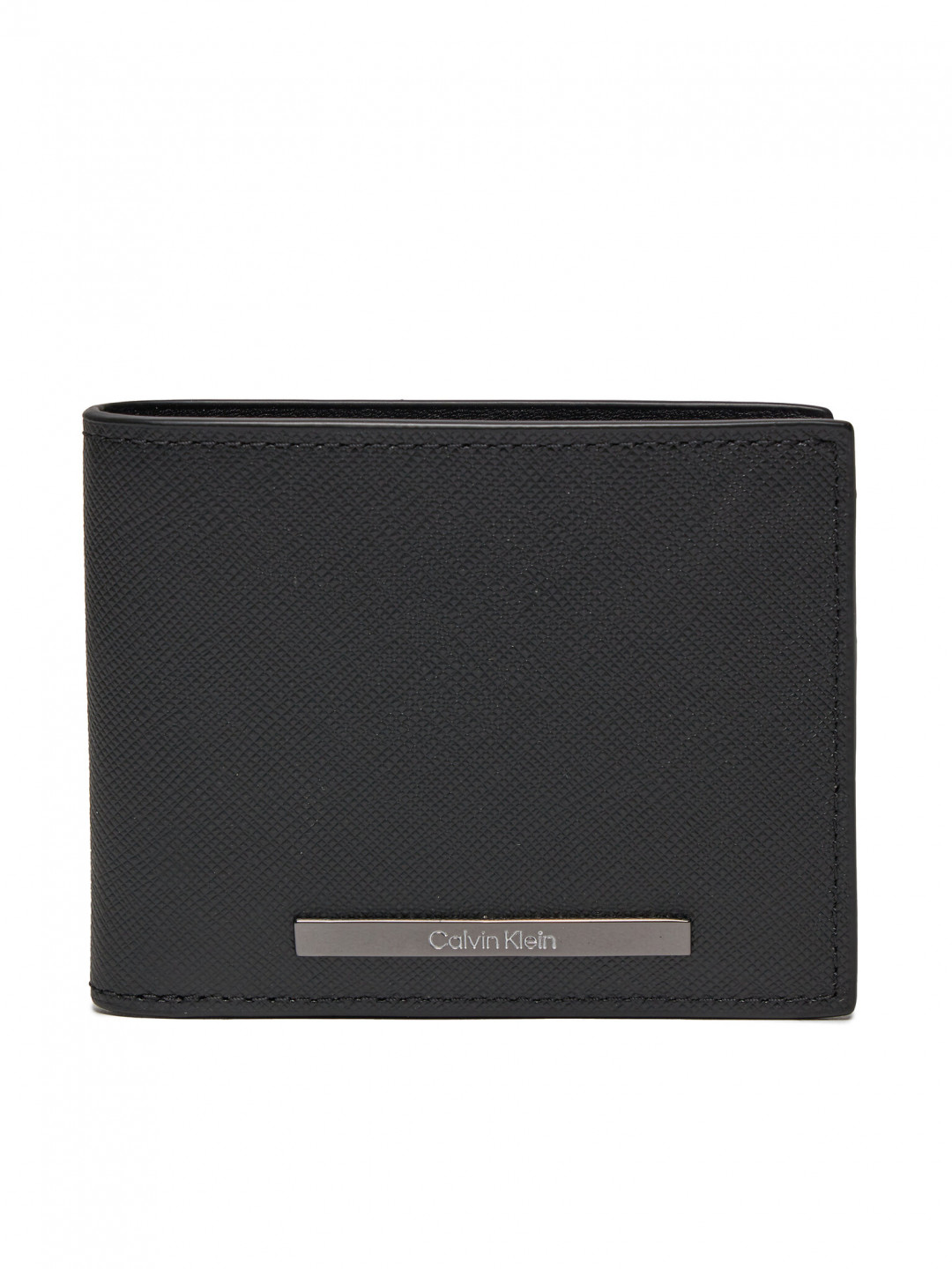 Calvin Klein Velká pánská peněženka Modern Bar Bifold 6Cc W Bill K50K511672 Černá