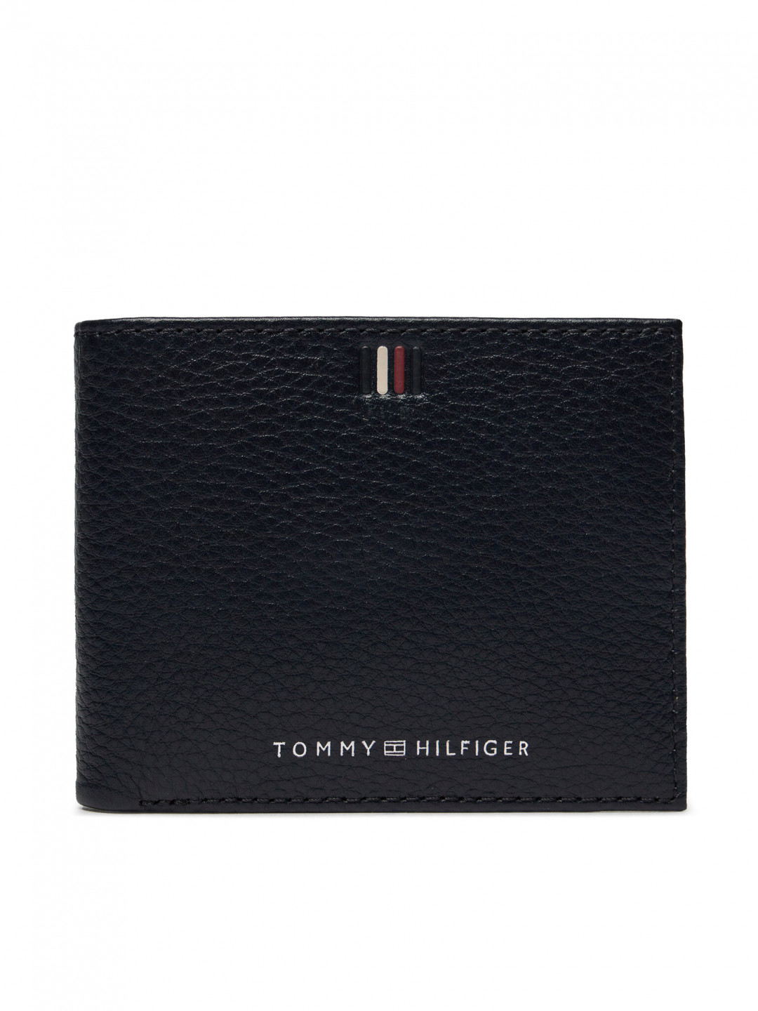Tommy Hilfiger Velká pánská peněženka Th Central Mini Cc Wallet AM0AM11854 Tmavomodrá