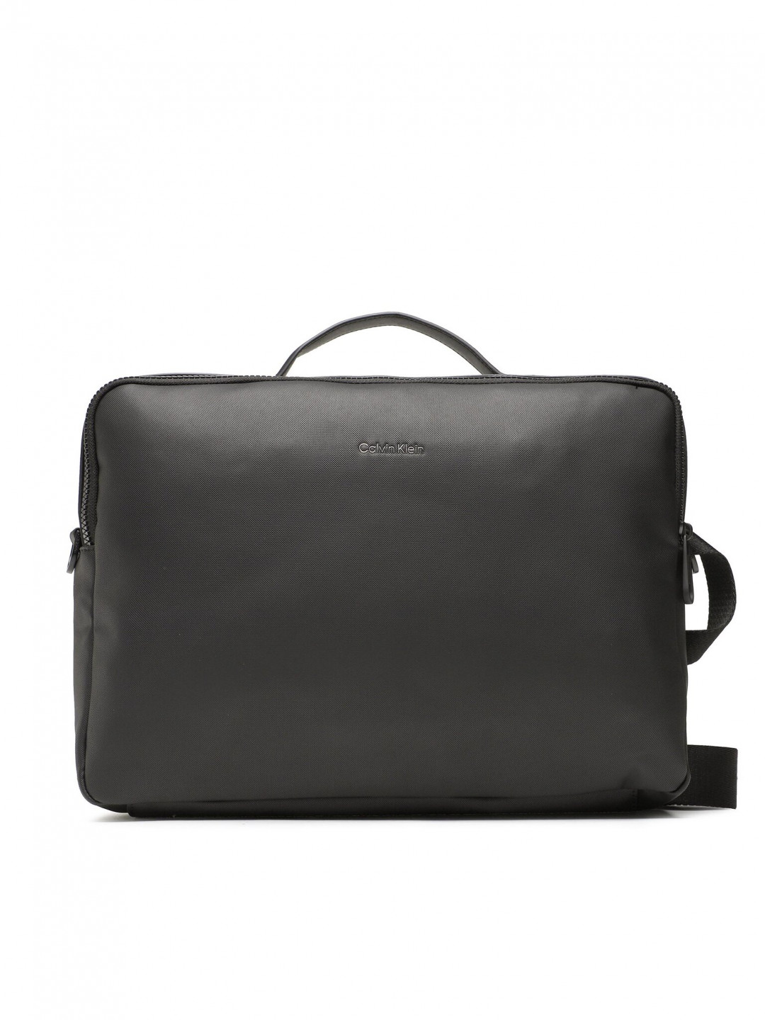Calvin Klein Brašna na notebook Ck Must Pique 2G Cony Laptop Bag K50K510260 Černá