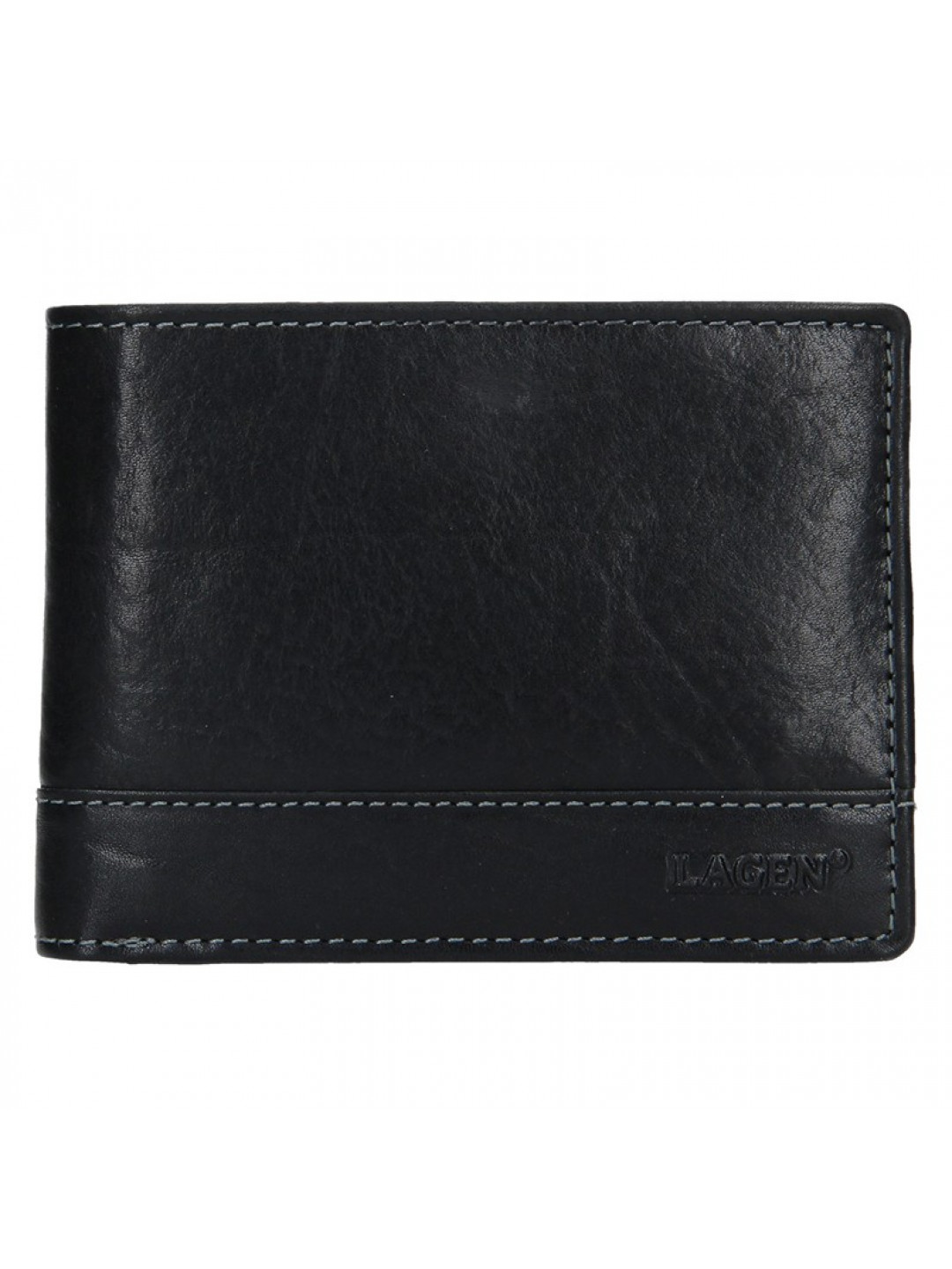 Pánská kožená peněženka Lagen Lorenc – černá