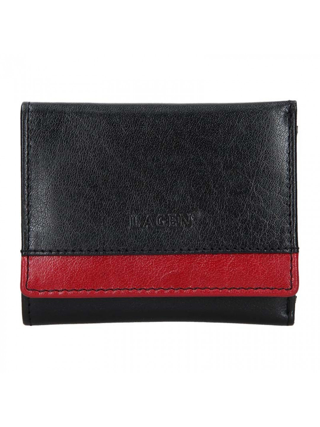 Dámská kožená peněženka Lagen Ela – černá