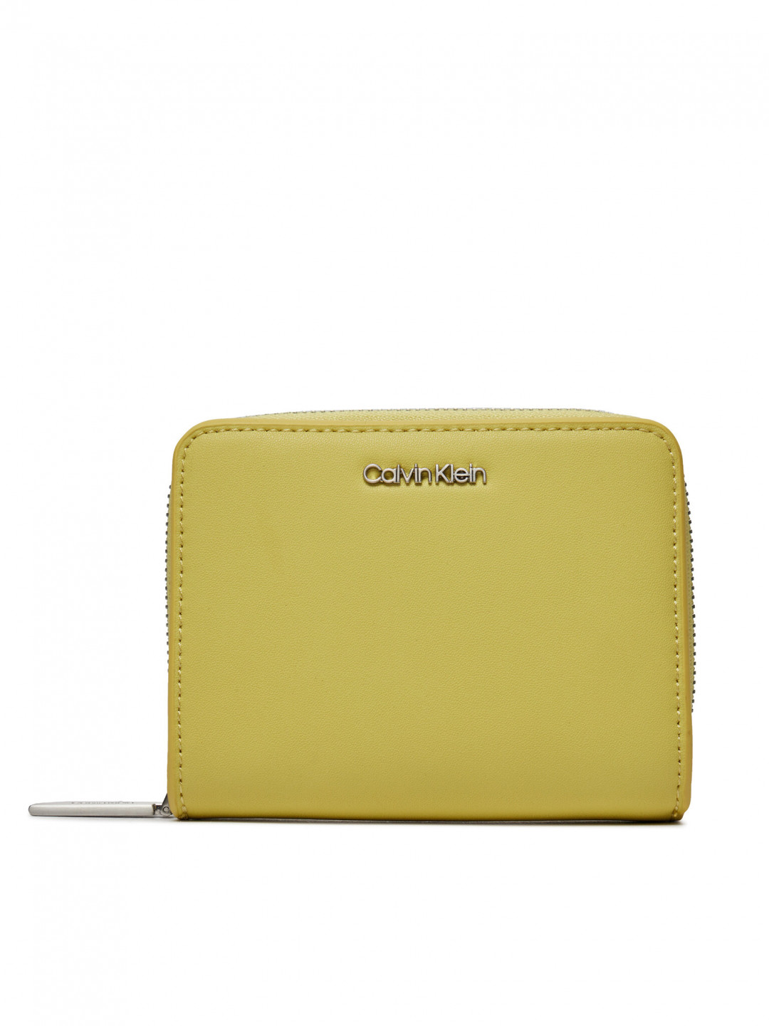 Calvin Klein Malá dámská peněženka Ck Must Z A Wallet W Flap Md K60K607432 Žlutá