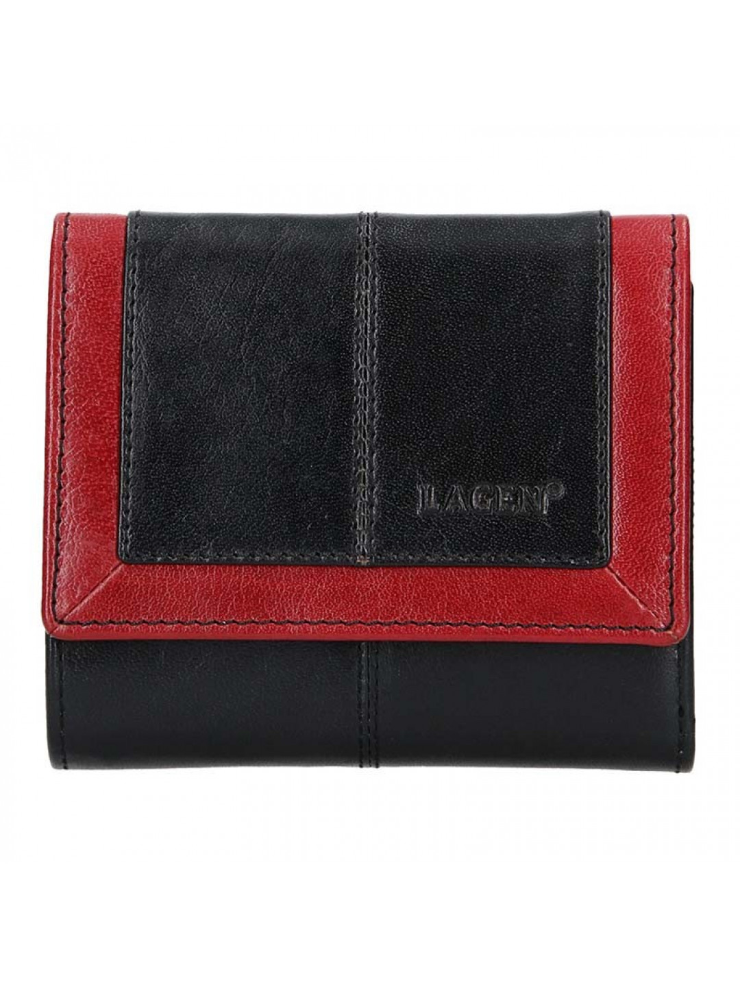 Dámská kožená peněženka Lagen Bianka – černá