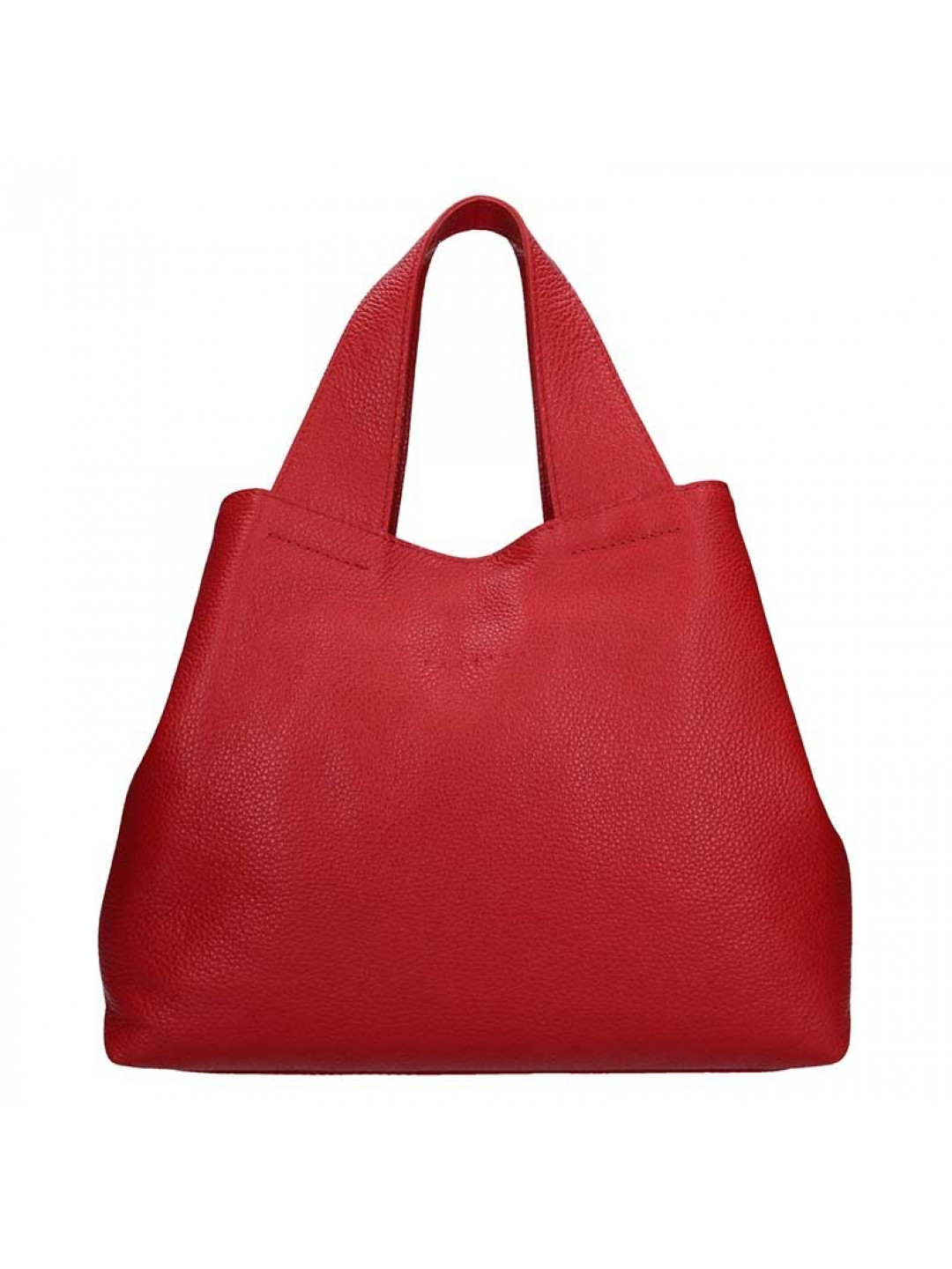 Dámská kožená kabelka Facebag Sofi – červená