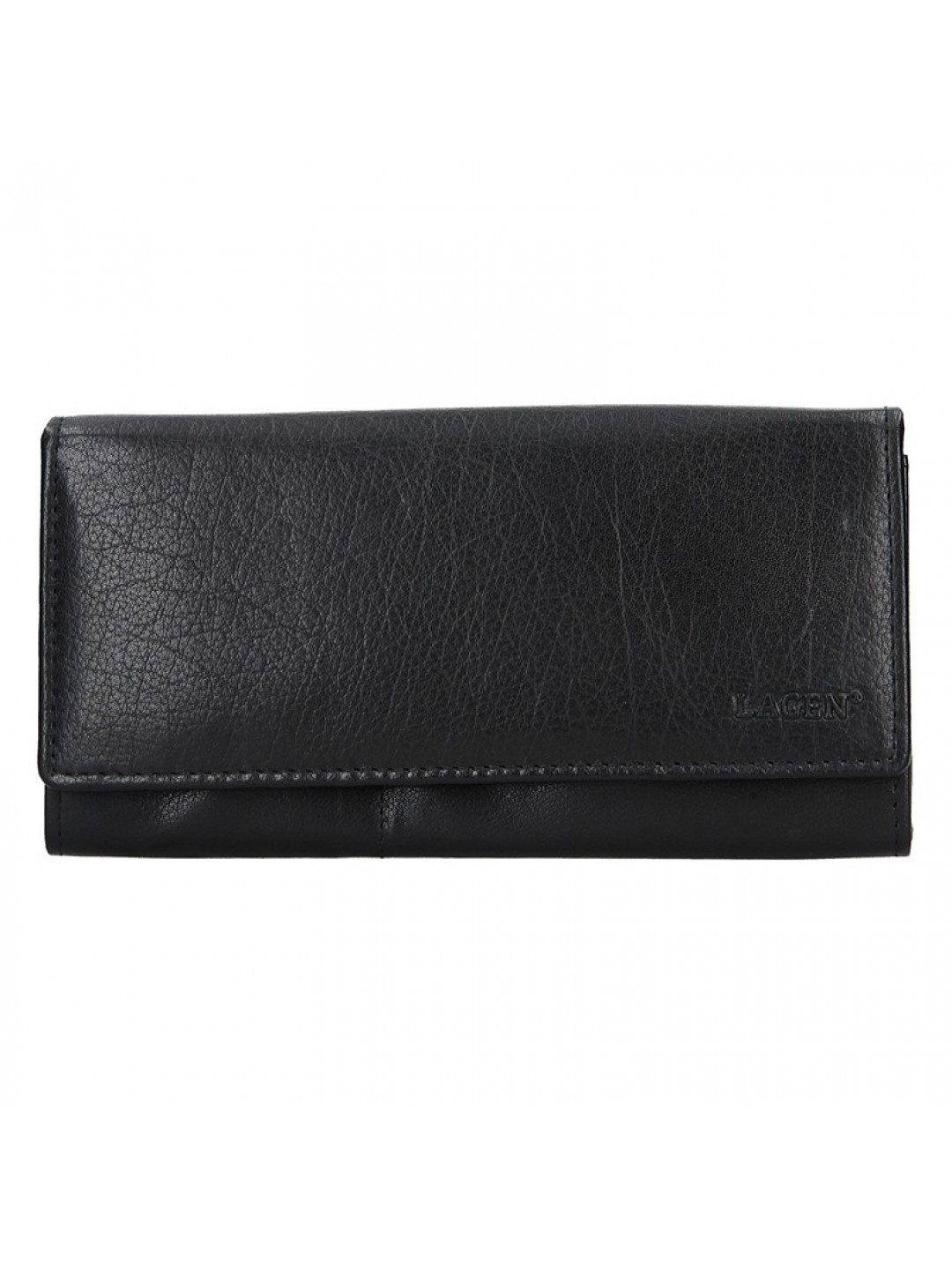 Dámská kožená peněženka Lagen Inge – černá