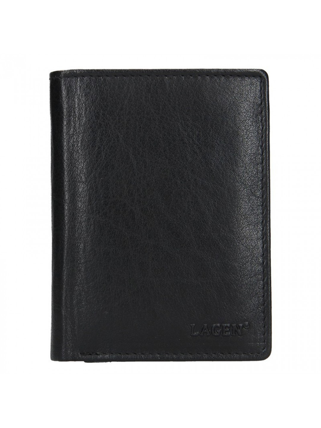 Pánská kožená peněženka Lagen Pavlov – černá