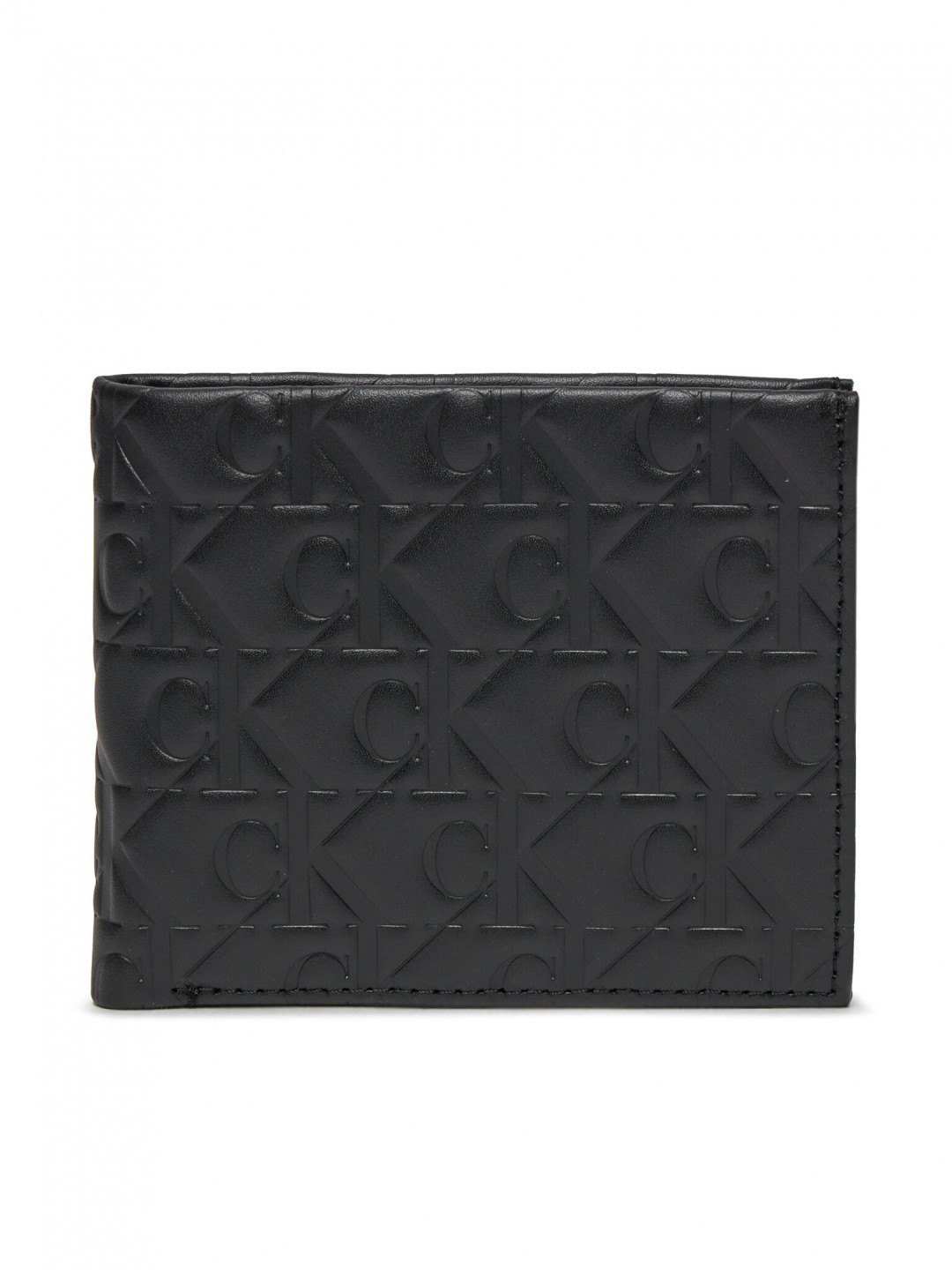 Calvin Klein Velká pánská peněženka Logo Print Bifold Id K50K511435 Černá