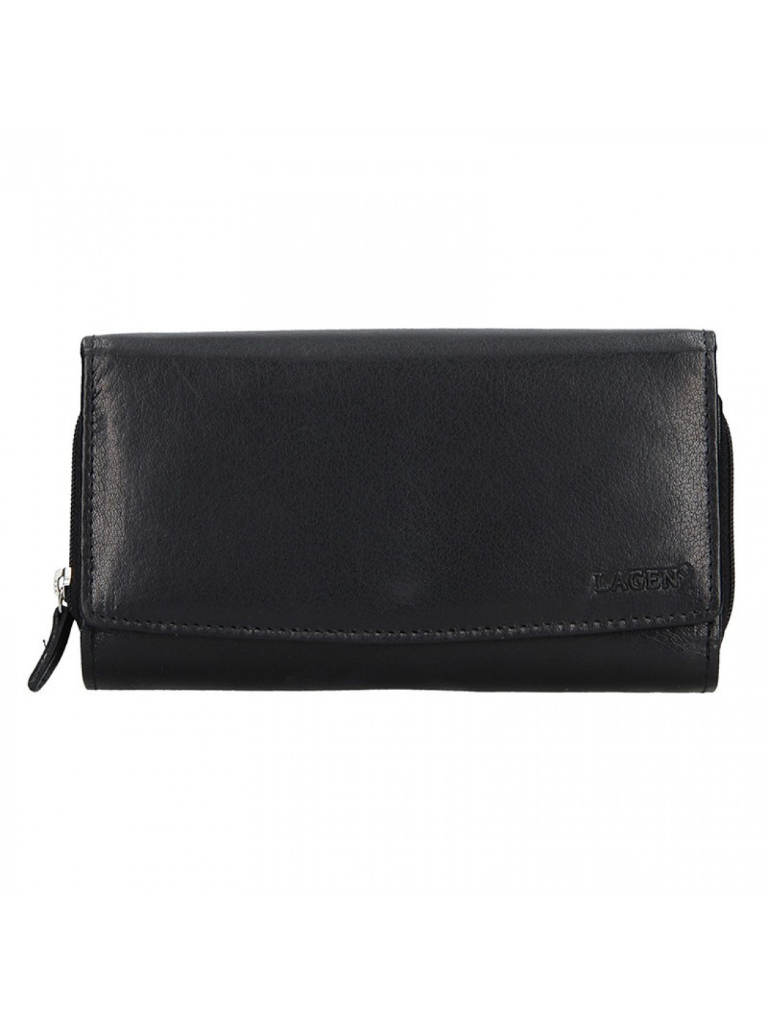 Dámská kožená peněženka Lagen Milena – černá
