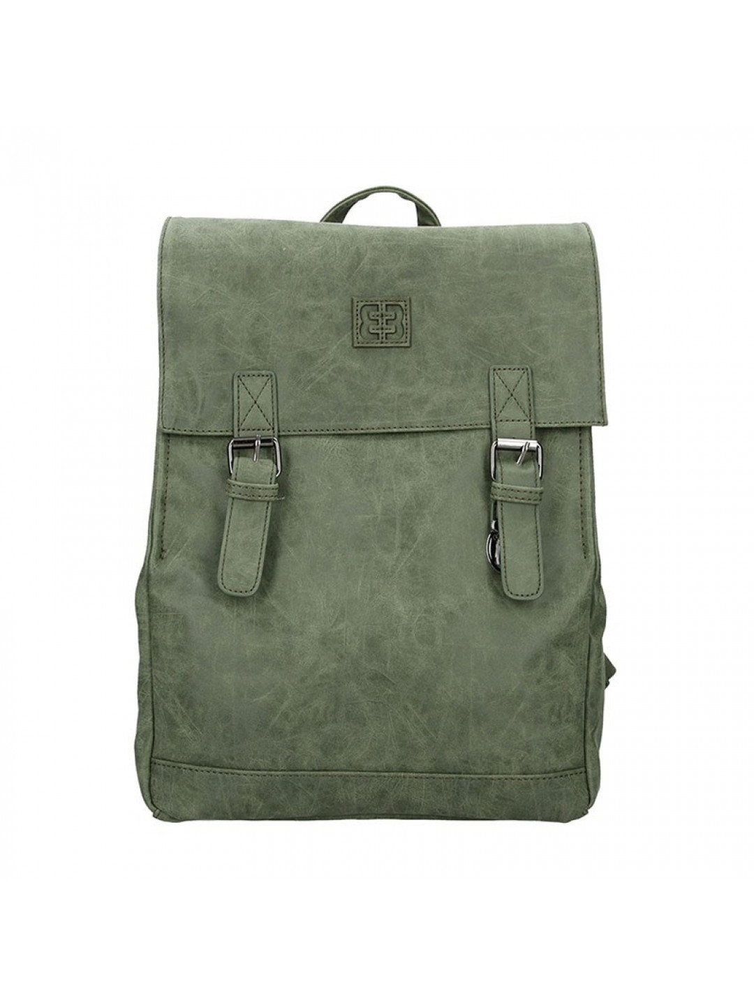 Moderní dámský batoh Enrico Benetti Vilma – tmavě zelená