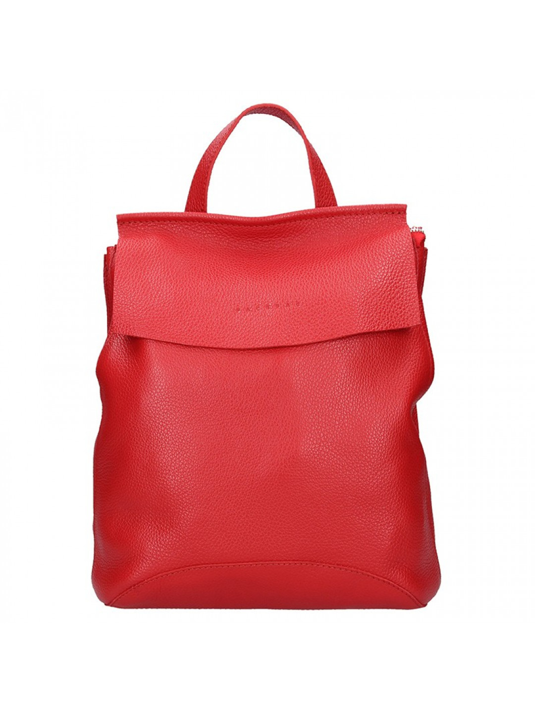 Dámský kožený batoh Facebag Stella – červená