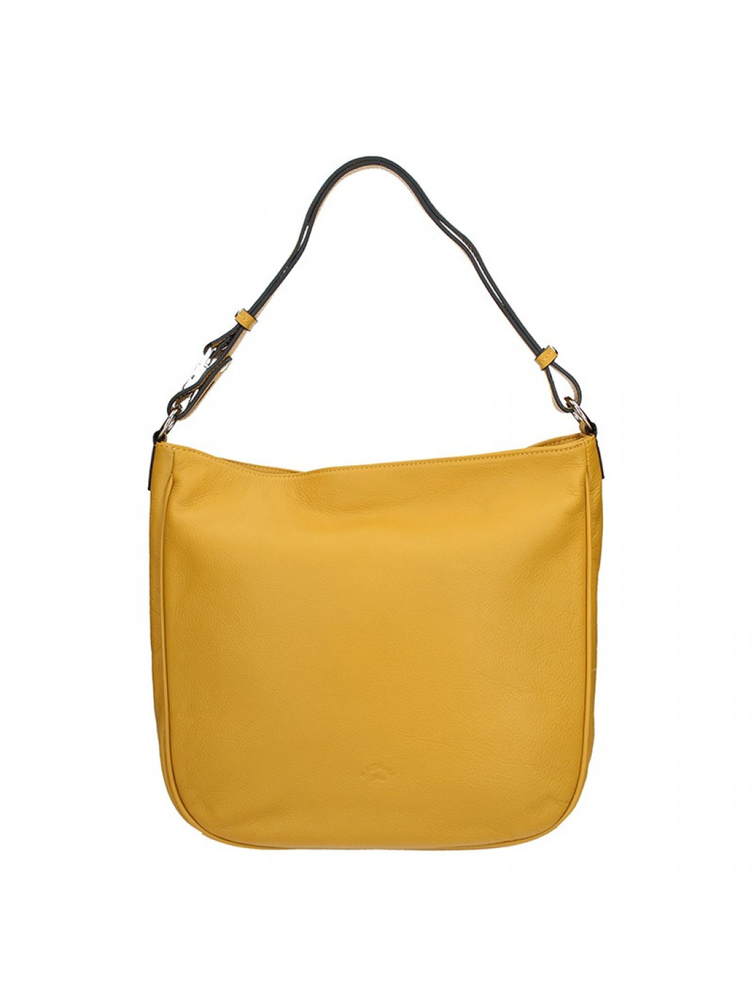 Elegantní dámská kožená kabelka Katana Jindra – žlutá
