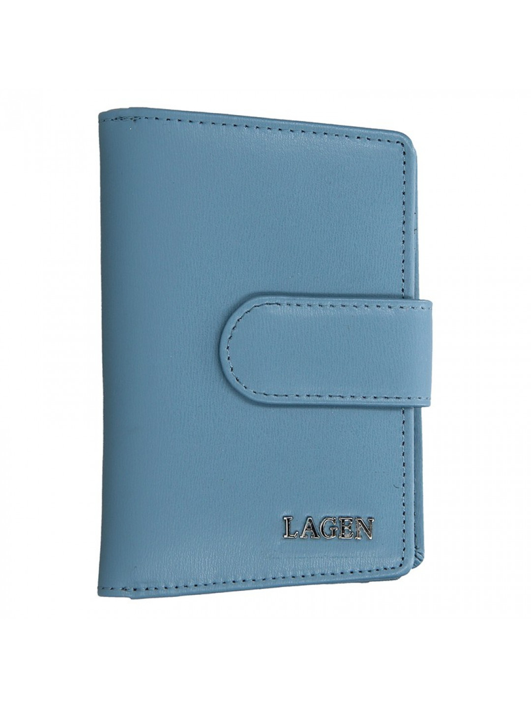 Dámská kožená peněženka Lagen Kamila – modrá