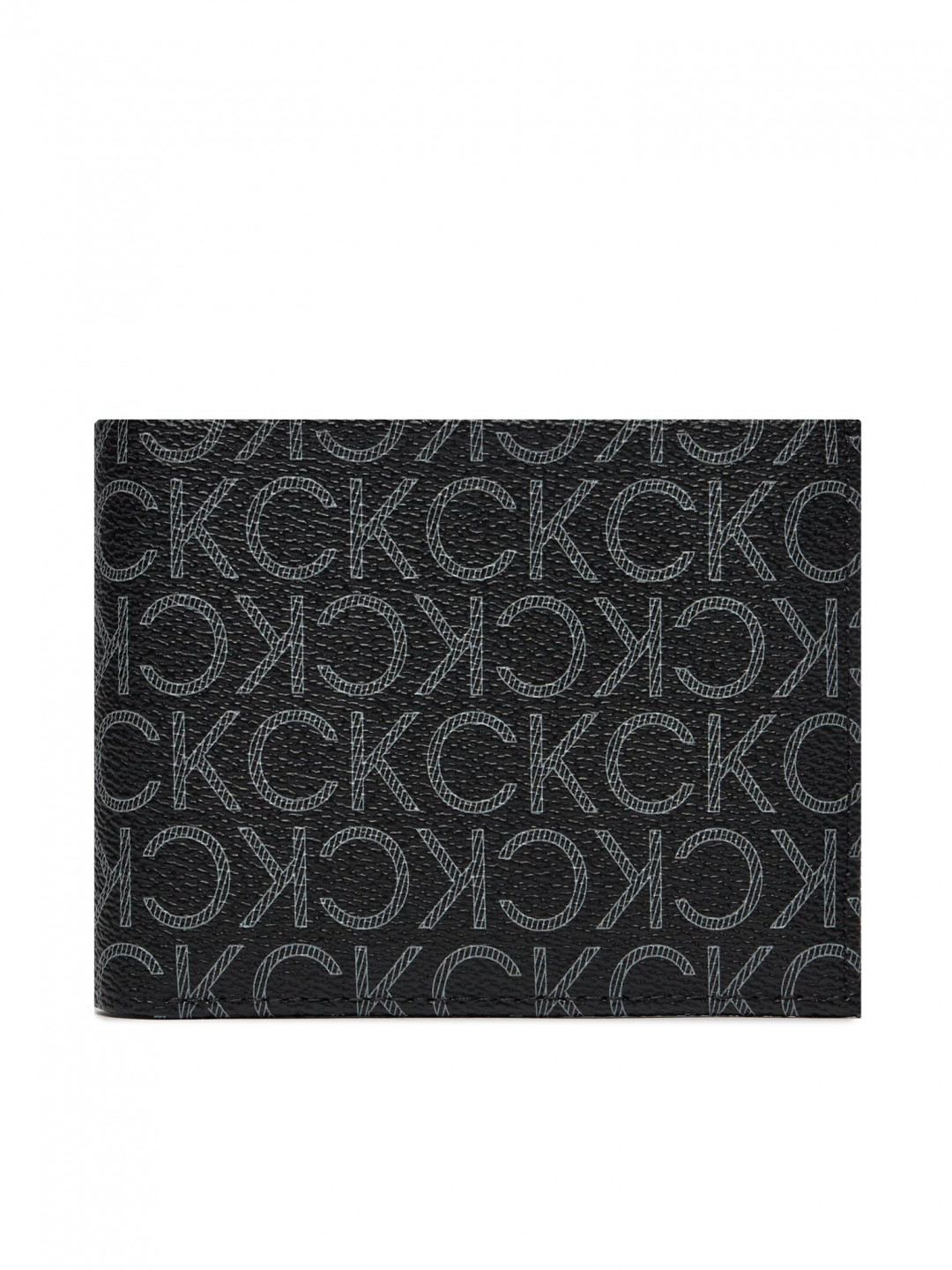 Calvin Klein Velká pánská peněženka Ck Must Mono Bifold 5Cc W Coin K50K511671 Černá