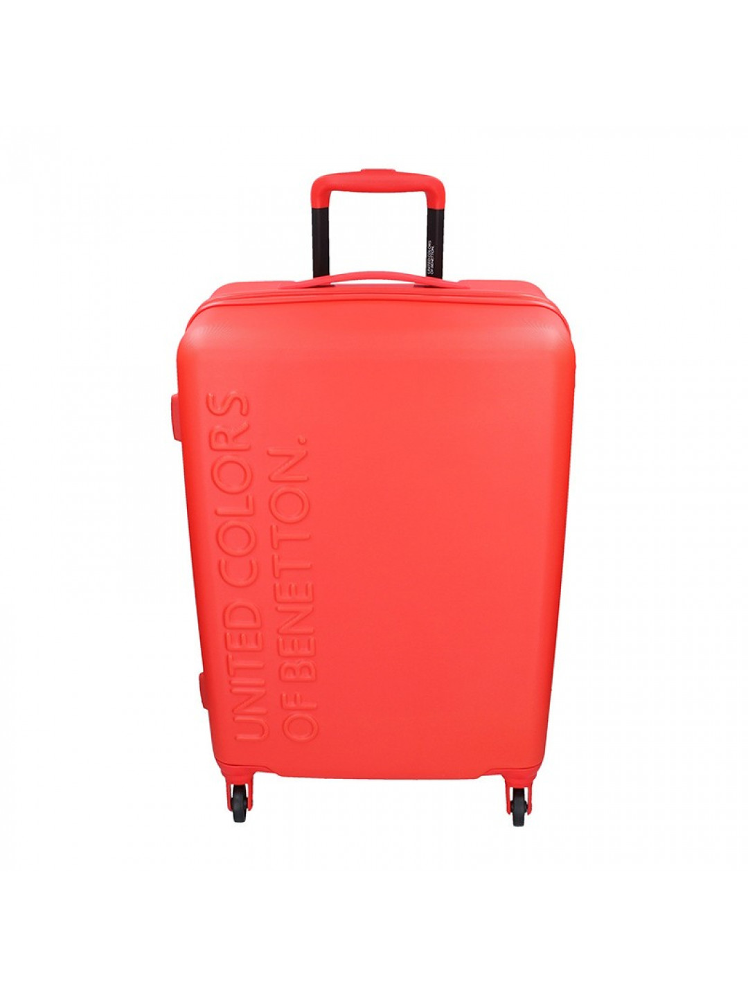 Cestovní kufr United Colors of Benetton Aura M – červená