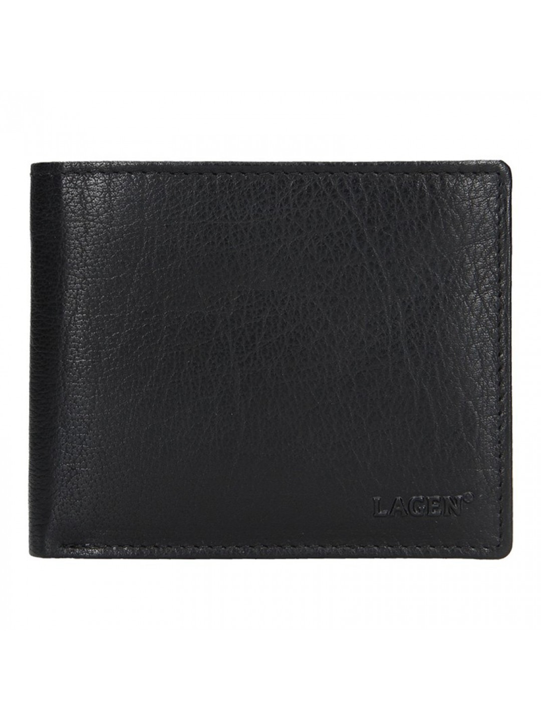 Pánská kožená peněženka Lagen Magnus – černá