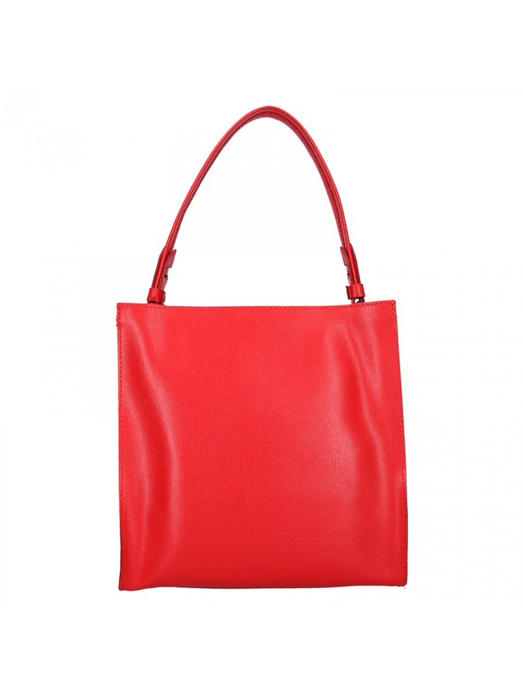 Dámská kožená kabelka Facebag Ange – červená