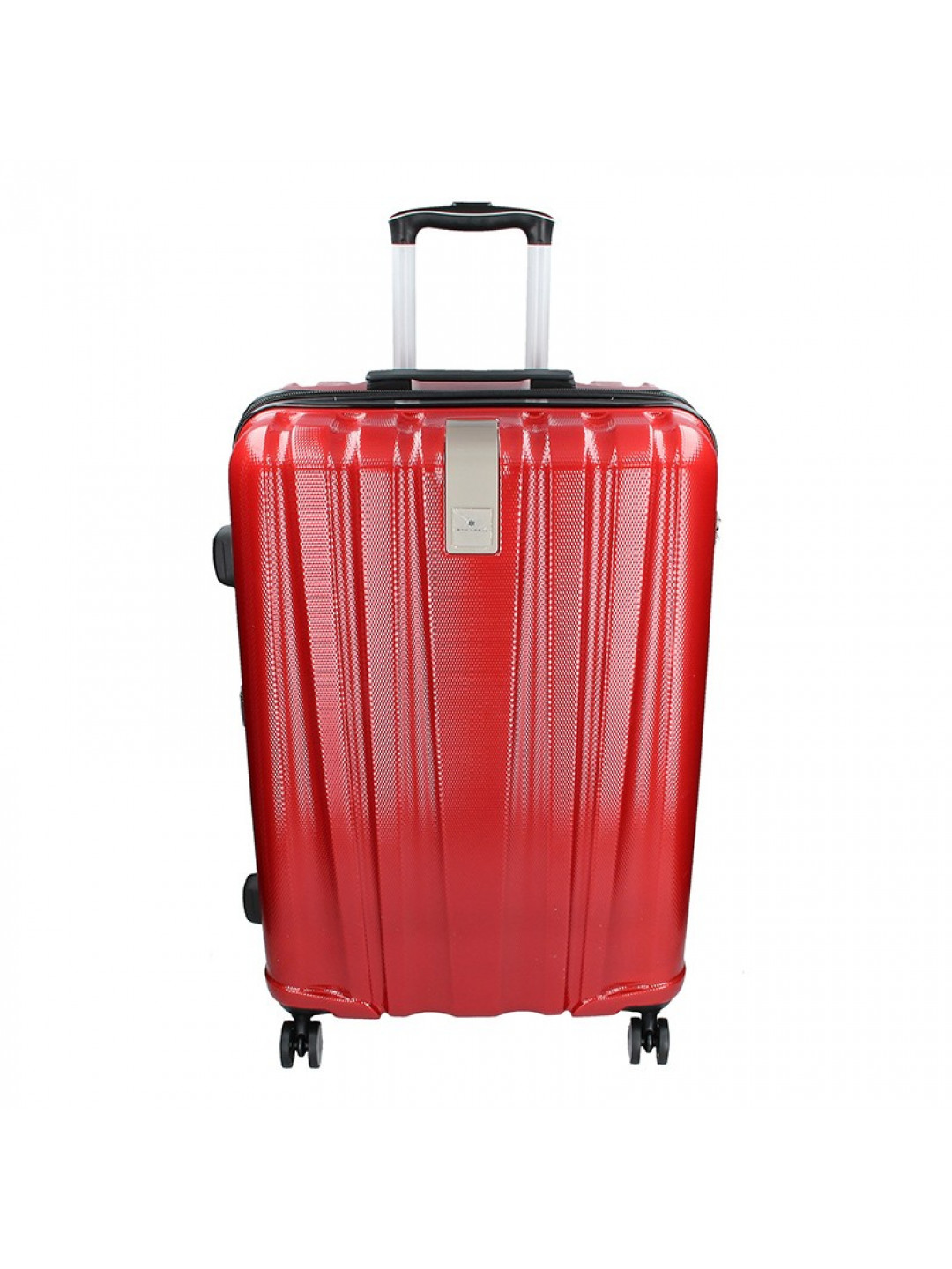 Sada 3 cestovních kufrů Snowball Lada S M L – tmavě červená