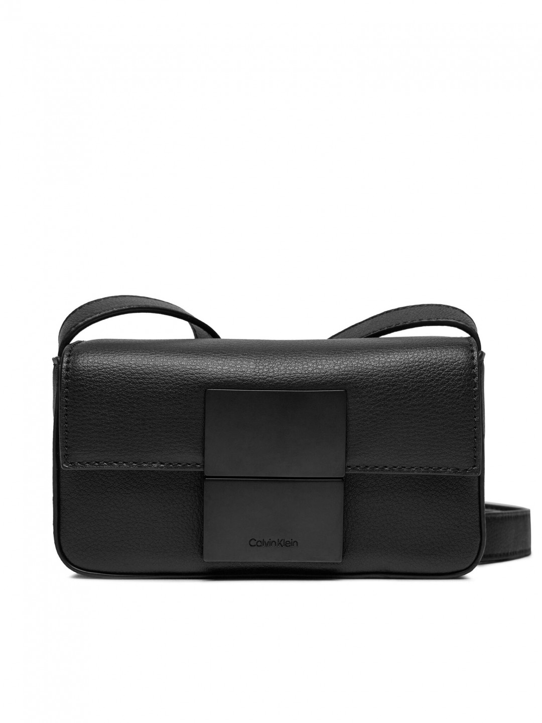 Calvin Klein Brašna Iconic Plaque Camera Bag Xs K50K511249 Černá