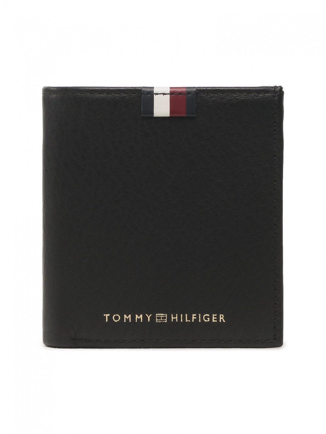 Tommy Hilfiger Malá pánská peněženka Th Prem Lea Trifold AM0AM11263 Černá