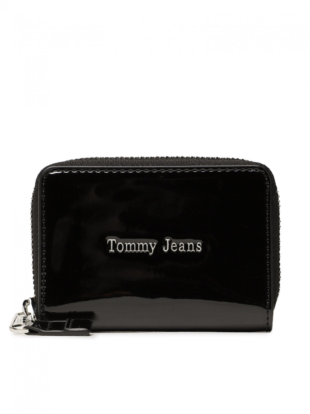 Tommy Jeans Malá dámská peněženka Tjw Must Small Za Patent AW0AW14974 Černá