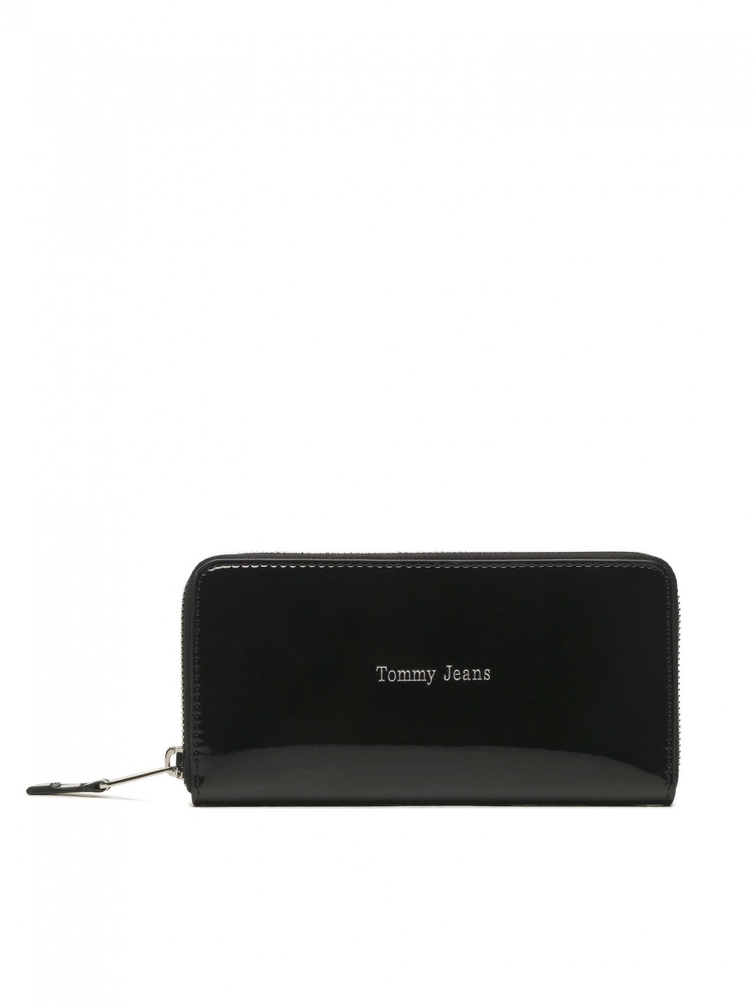 Tommy Jeans Velká dámská peněženka Tjw Must Large Za Patent AW0AW14975 Černá