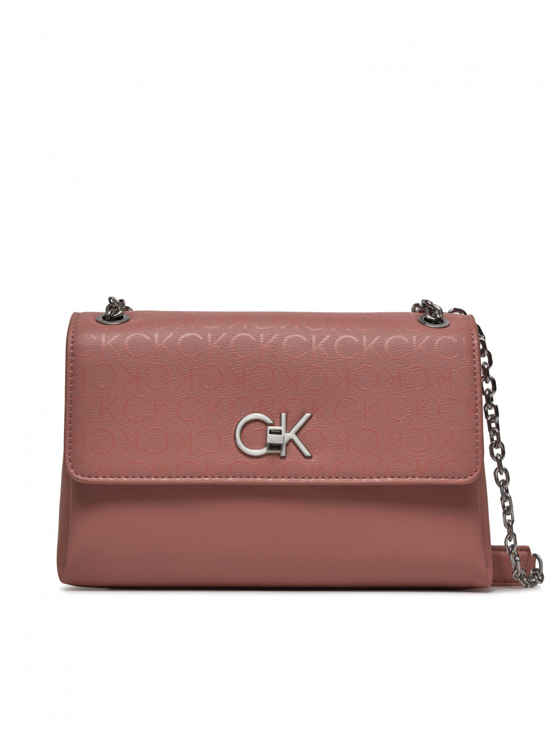 Calvin Klein Kabelka Re-Lock Ew Conv Xbody Epi Mono K60K611564 Růžová