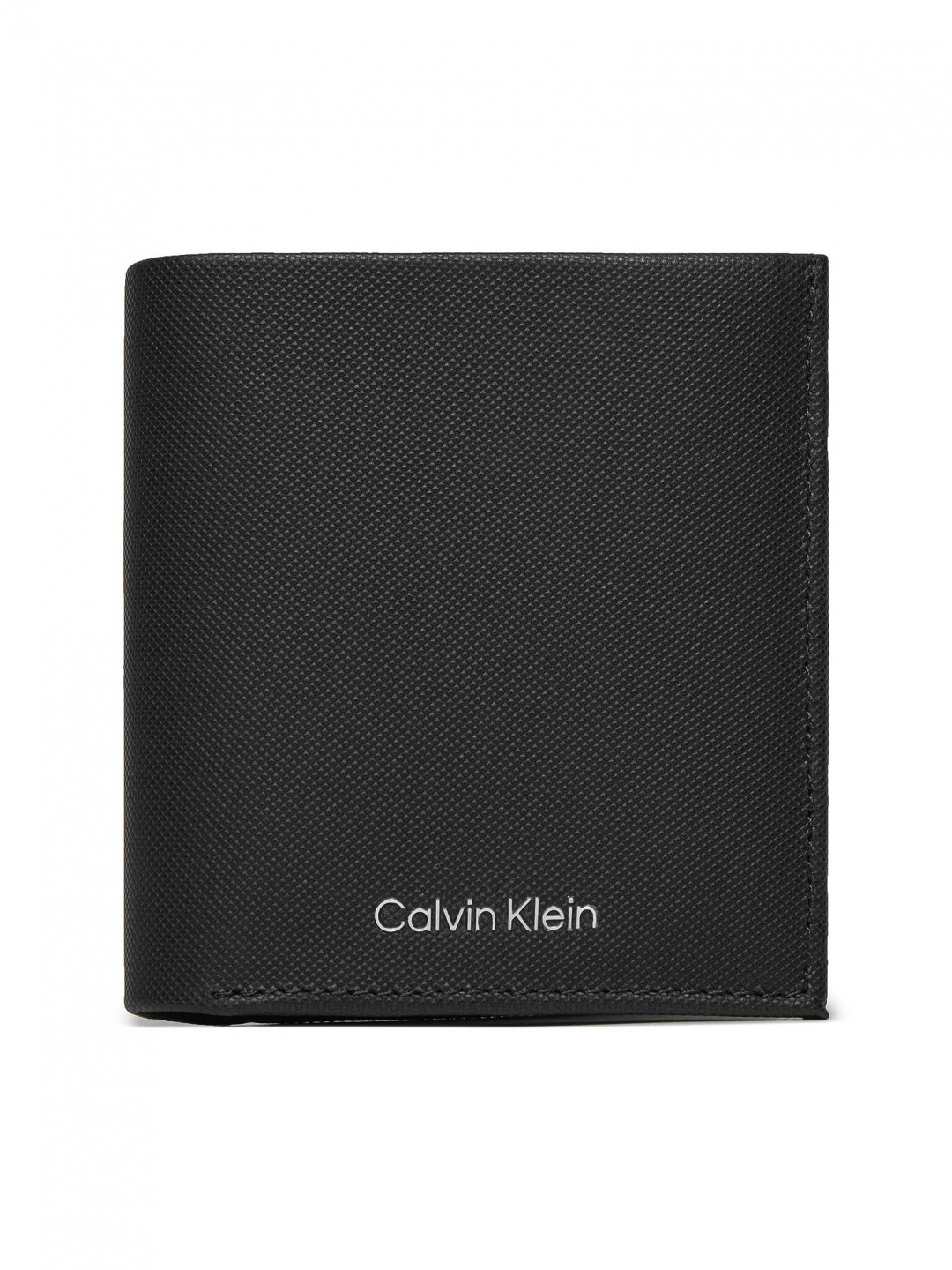 Calvin Klein Velká pánská peněženka Ck Must Trifold 6Cc W Coin K50K511382 Černá