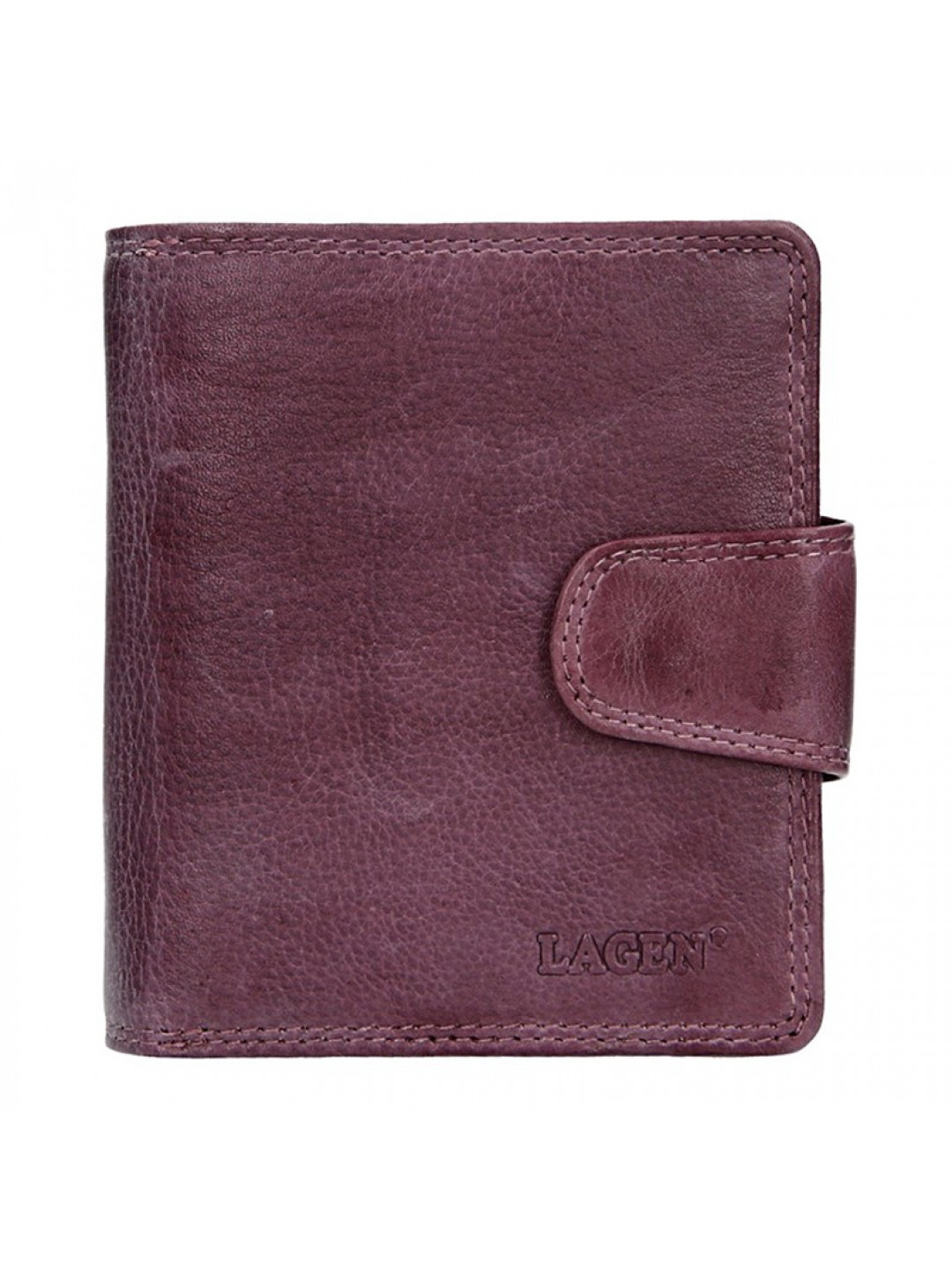 Dámská kožená peněženka Lagen Marla – fialová
