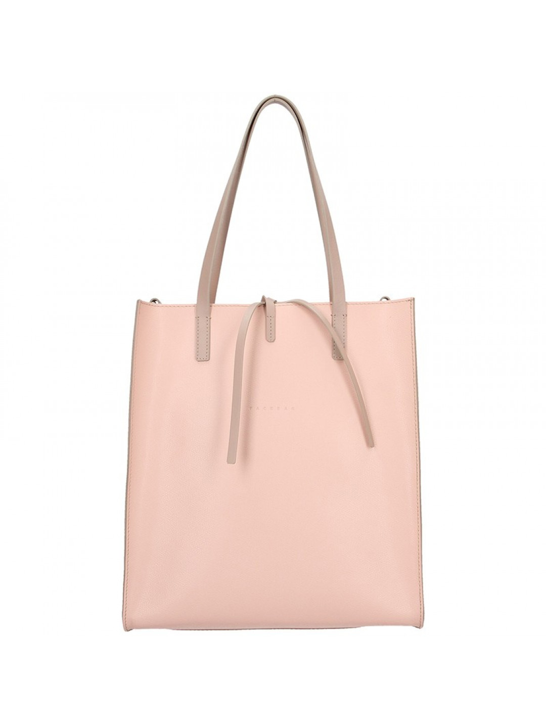 Dámská kožená kabelka Facebag Elmo – růžová
