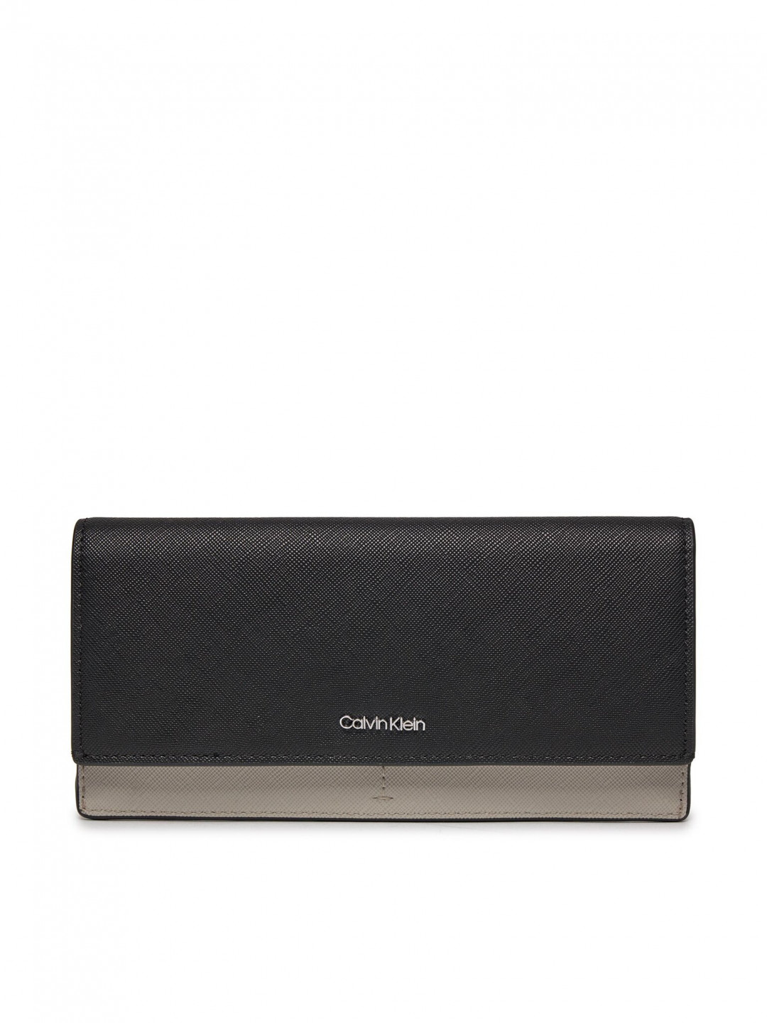 Calvin Klein Velká dámská peněženka Business Large Trifold Saffiano K60K611700 Černá