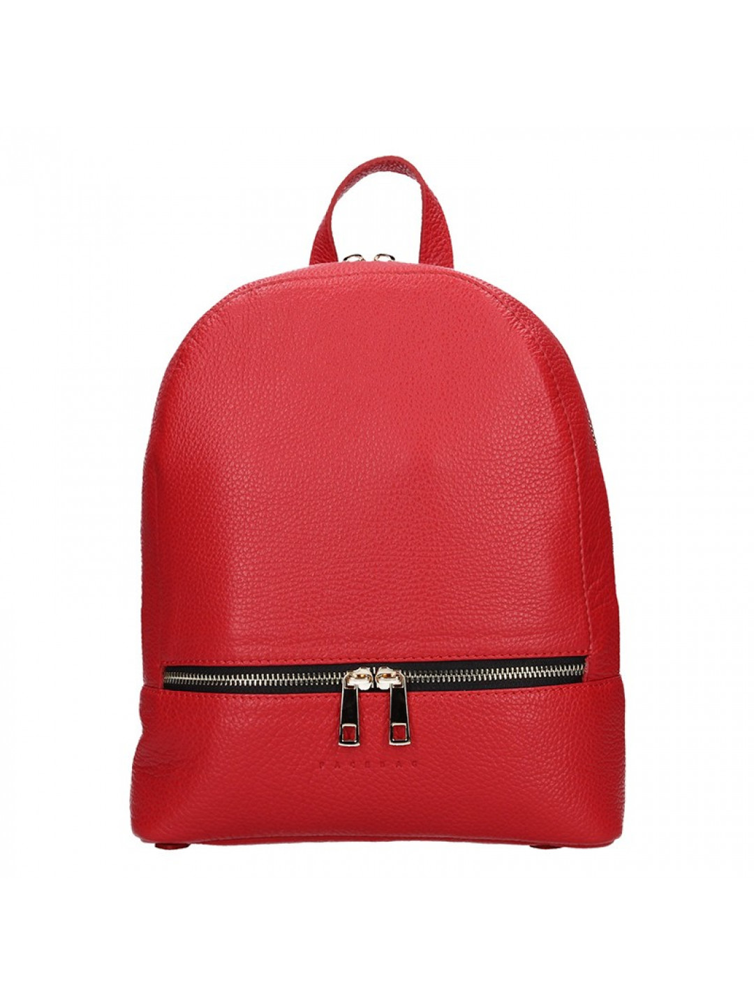 Dámský kožený batoh Facebag Paloma – červená