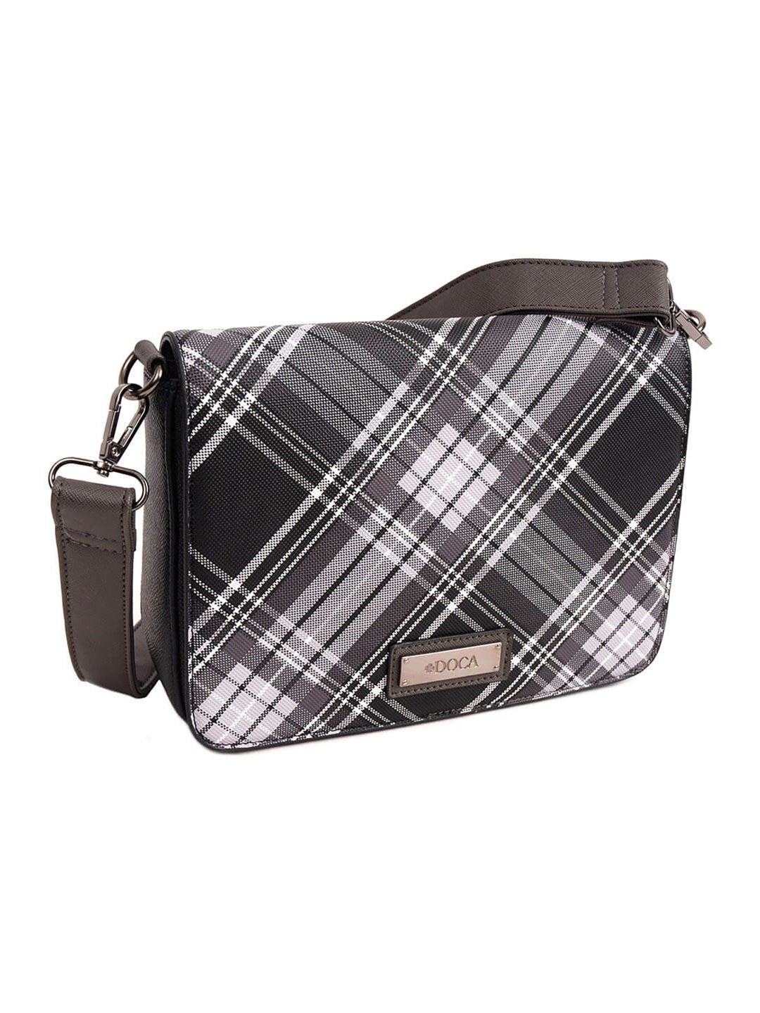 Dámská crossbody kabelka Doca 14178 syntetická kůže černá