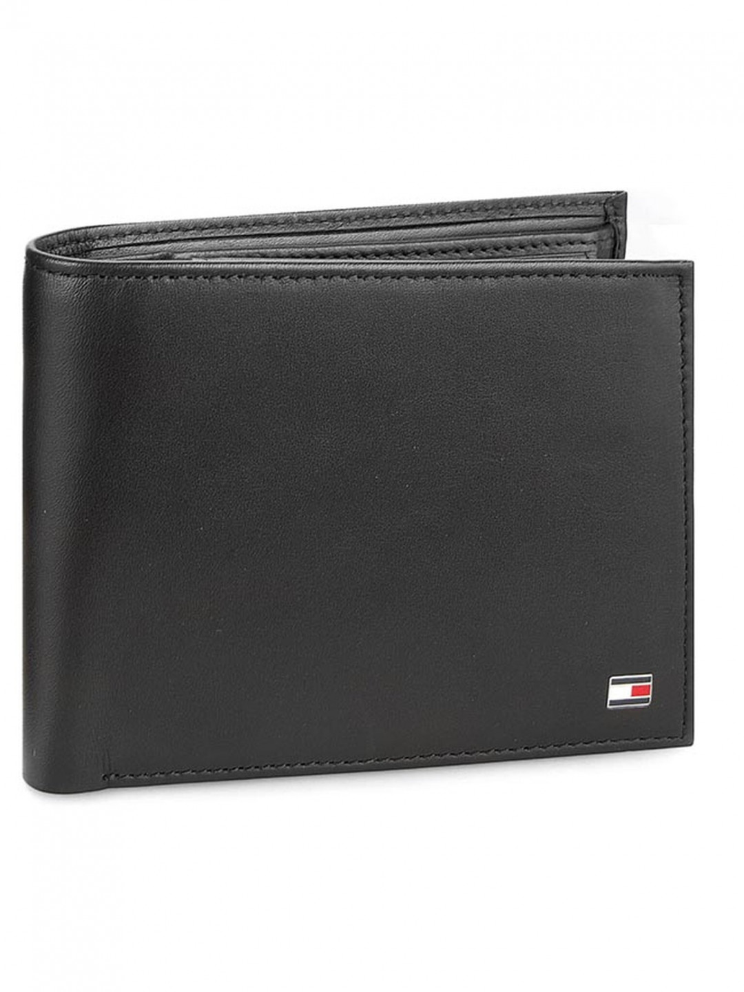Tommy Hilfiger Velká pánská peněženka Eton Cc Flap And Coin Pocket AM0AM00652 Černá