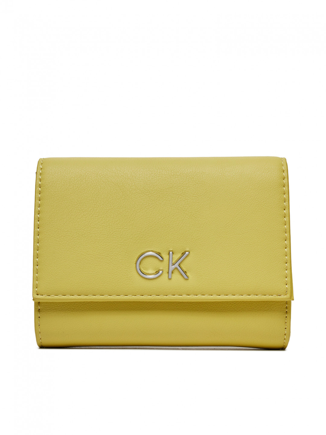 Calvin Klein Velká dámská peněženka Re-Lock Trifold Md K60K608994 Žlutá
