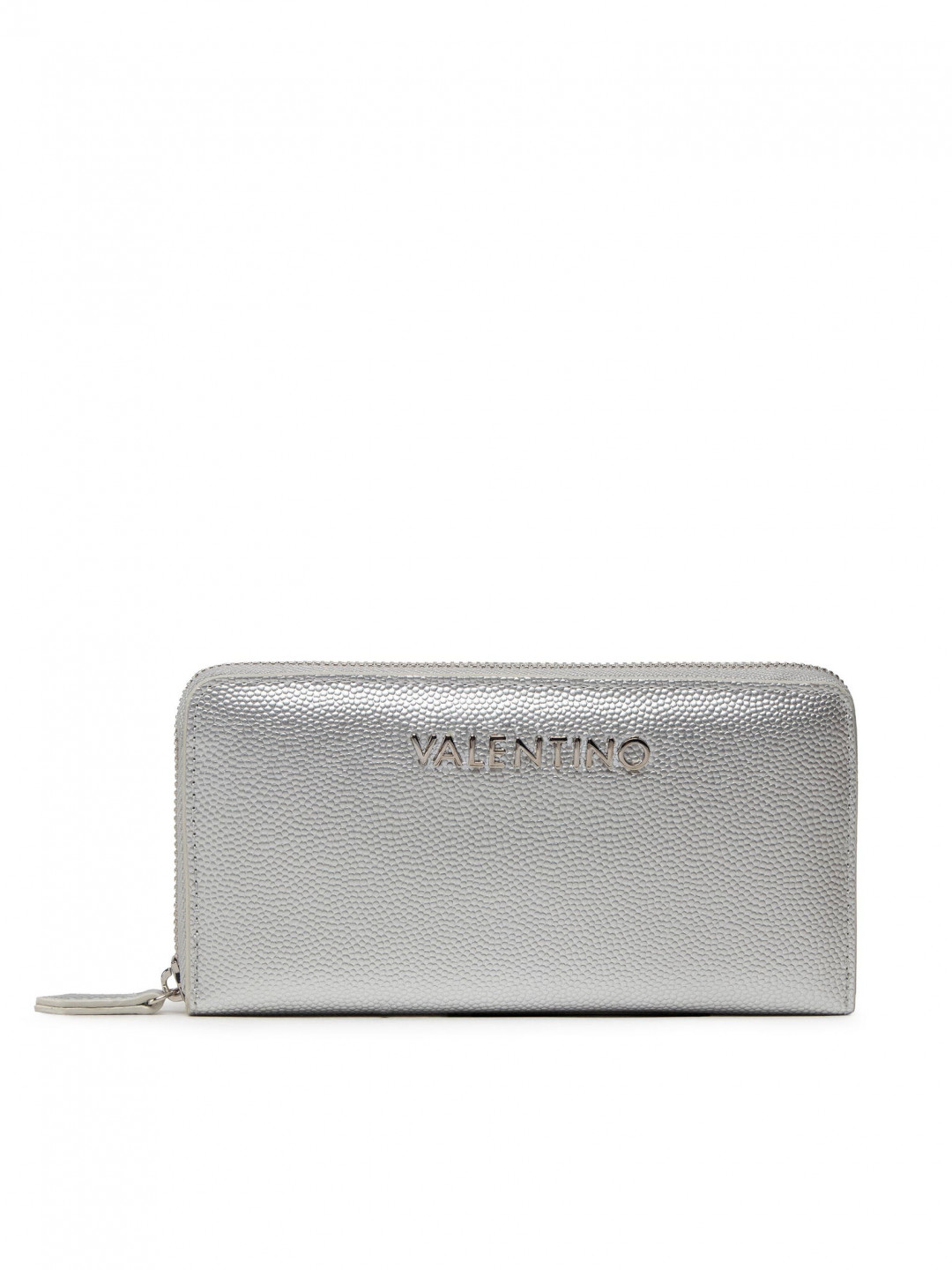 Valentino Velká dámská peněženka Divina VPS1R4155G Stříbrná