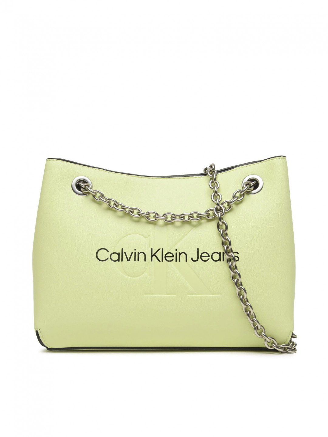 Calvin Klein Jeans Kabelka Sculpted Shoulder Bag 24 Mono K60K607831 Zelená