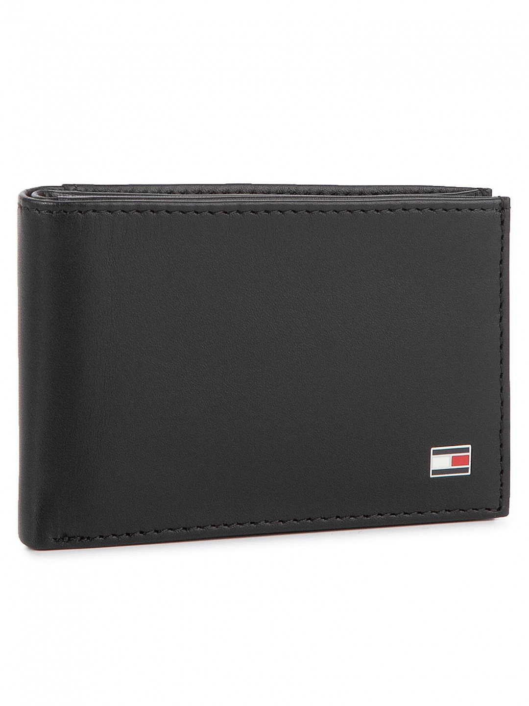Tommy Hilfiger Velká pánská peněženka Eton Mini Cc Flap & Coin Pocket AM0AM00671 83369 Černá