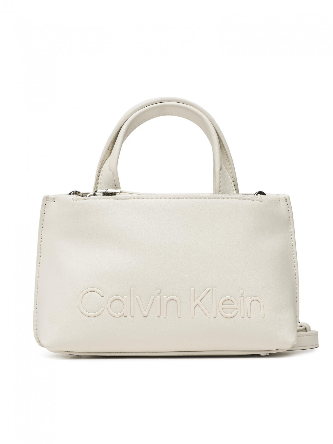 Calvin Klein Kabelka Ck Set Mini Tote K60K610167 Béžová