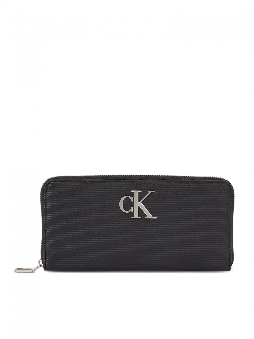 Calvin Klein Jeans Dámská peněženka Minimal Monogram Zip Around T K60K611269 Černá