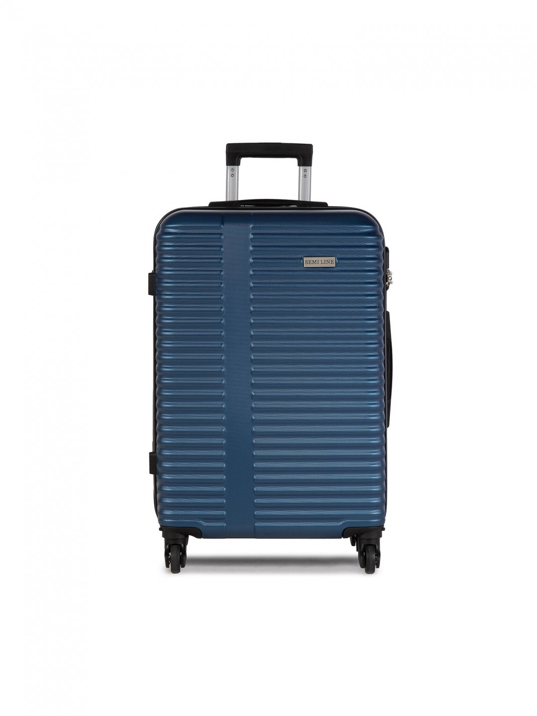 Semi Line Střední kufr T5523-4 Modrá
