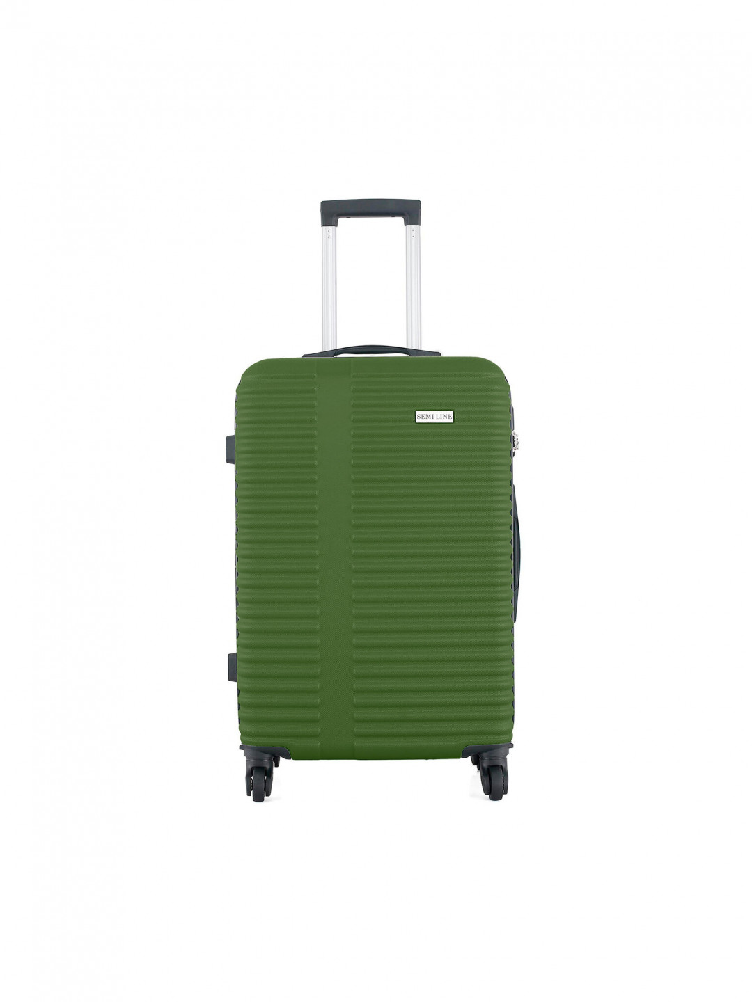 Semi Line Střední kufr T5575-4 Zelená
