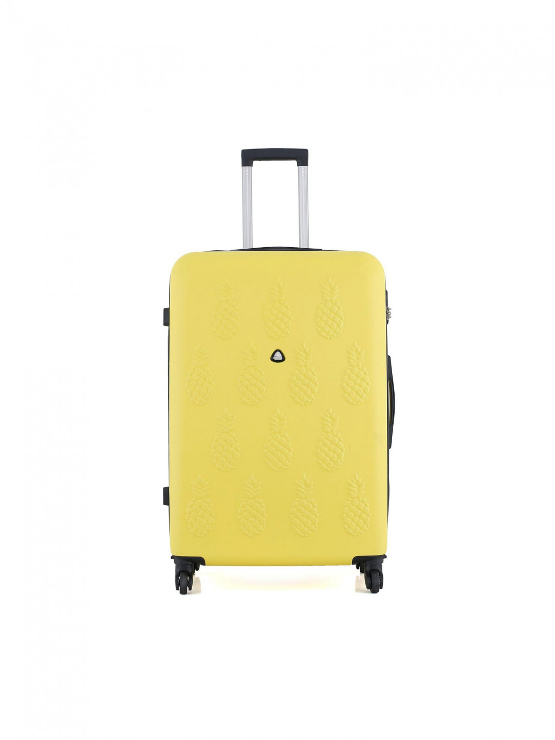 Semi Line Velký kufr T5571-6 Žlutá