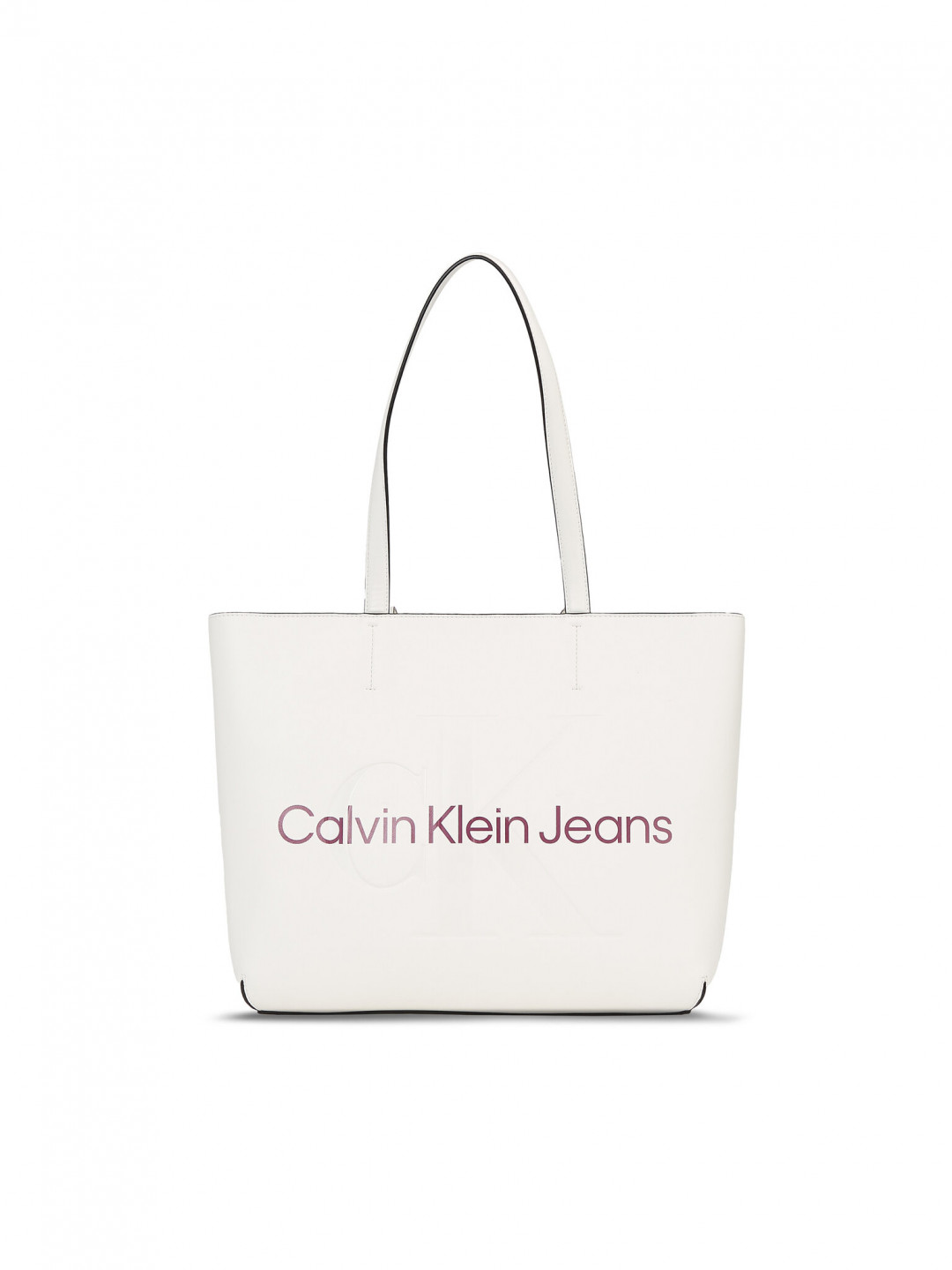 Calvin Klein Jeans Kabelka Sculpted Shopper29 Mono K60K610276 Écru